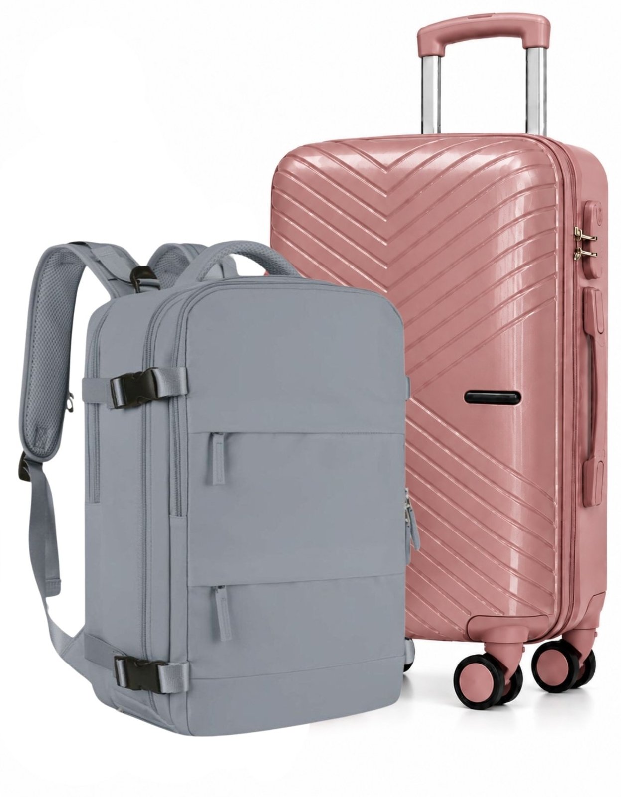 Kit Mala De Viagem 10kg De Bordo Kit Mochila Para Viagem Notebook Executiva Avião Bordo Luisa Rinaldi