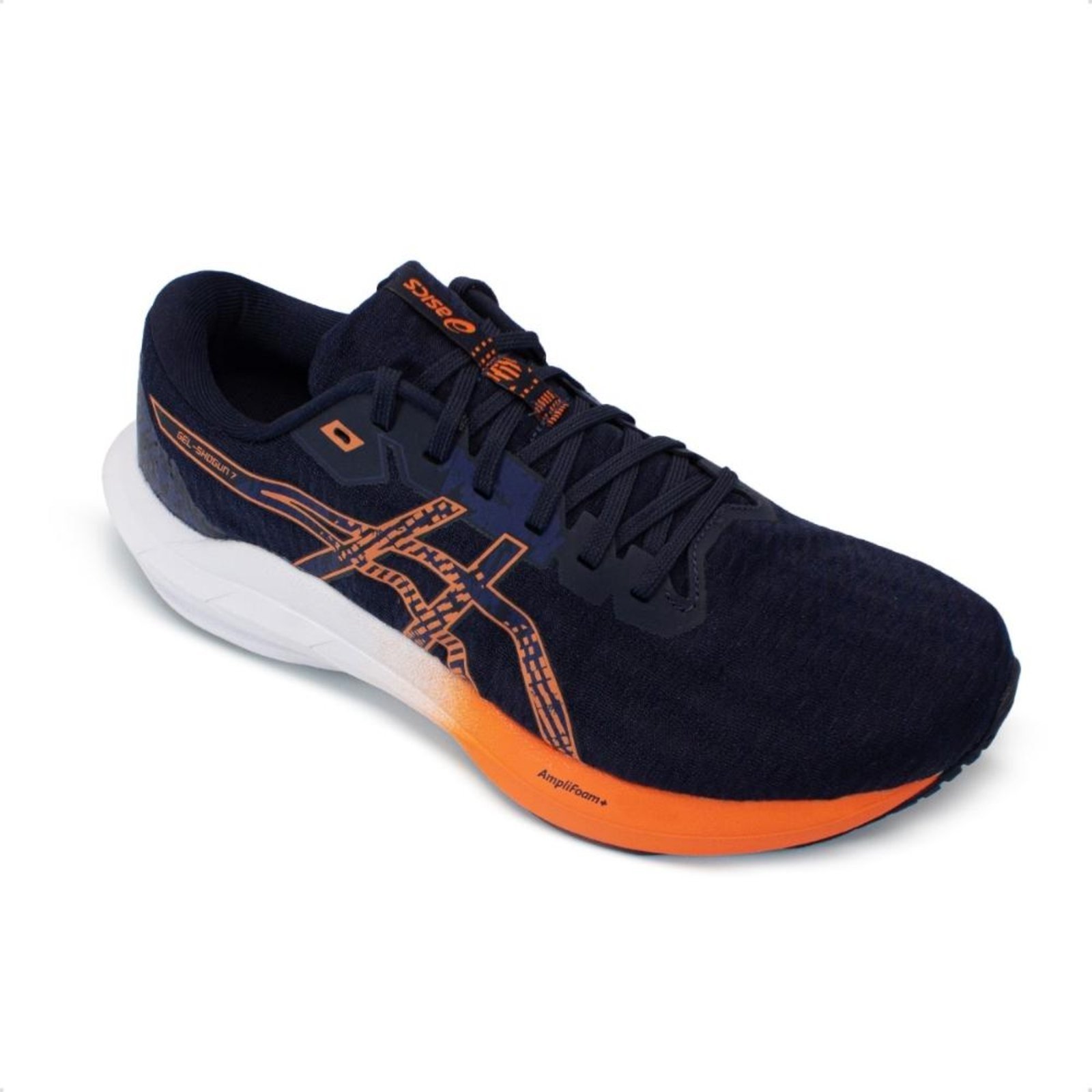 Vista 3 Tênis Asics Masculino Gel-Shogun 7 Corrida grafite ASICS grafite