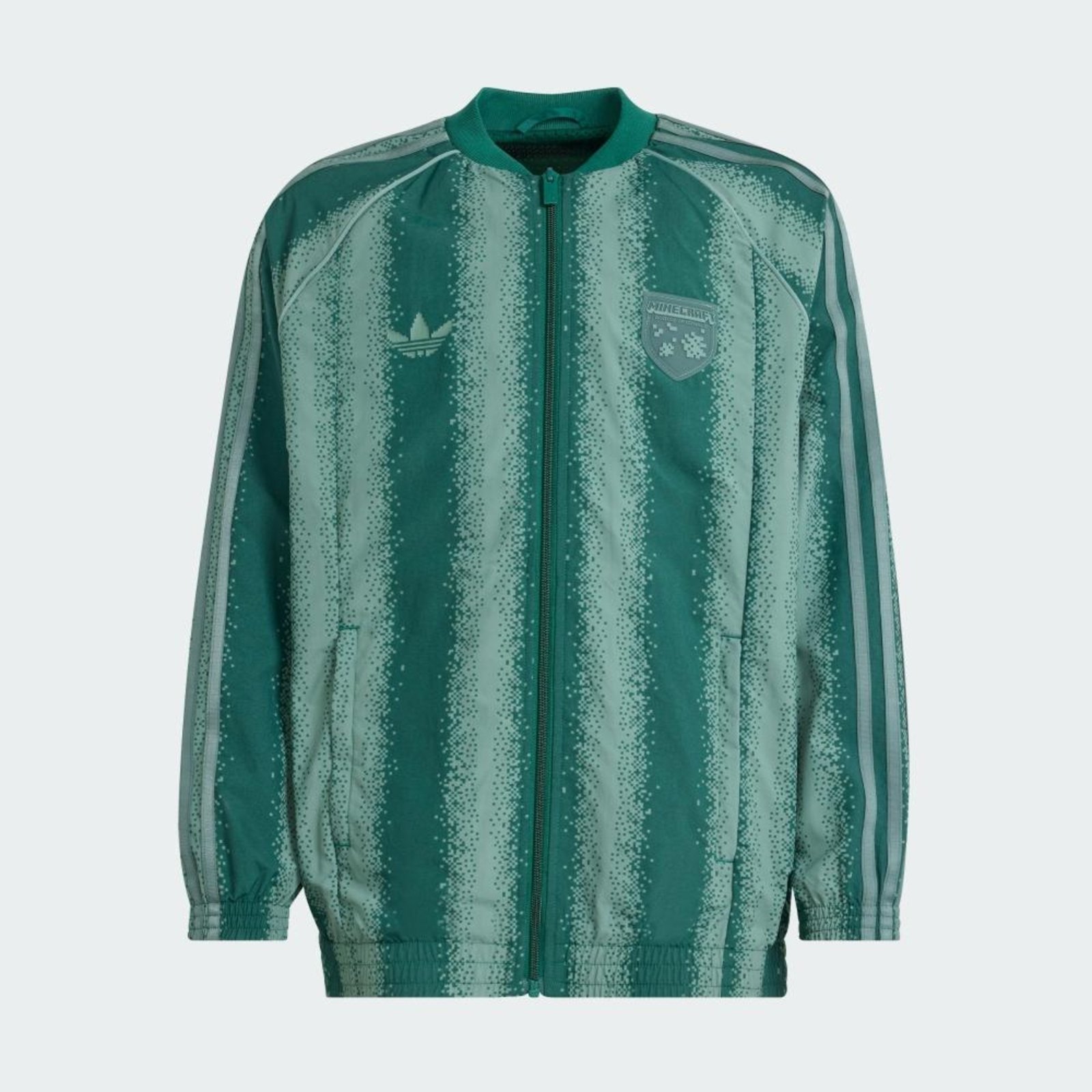 Vista 3 Infantil - JAQUETA FOLGADA ADIDAS MINECRAFT SST adidas Originals verde adidas Originals verde