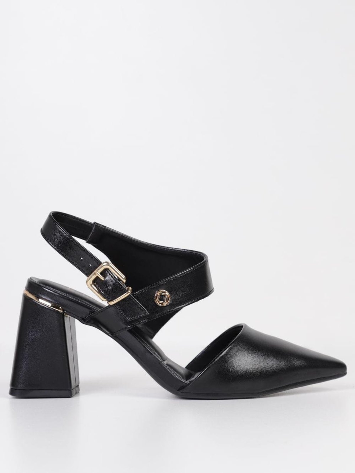 Sapato Bico Fino cê Feminino PRETO