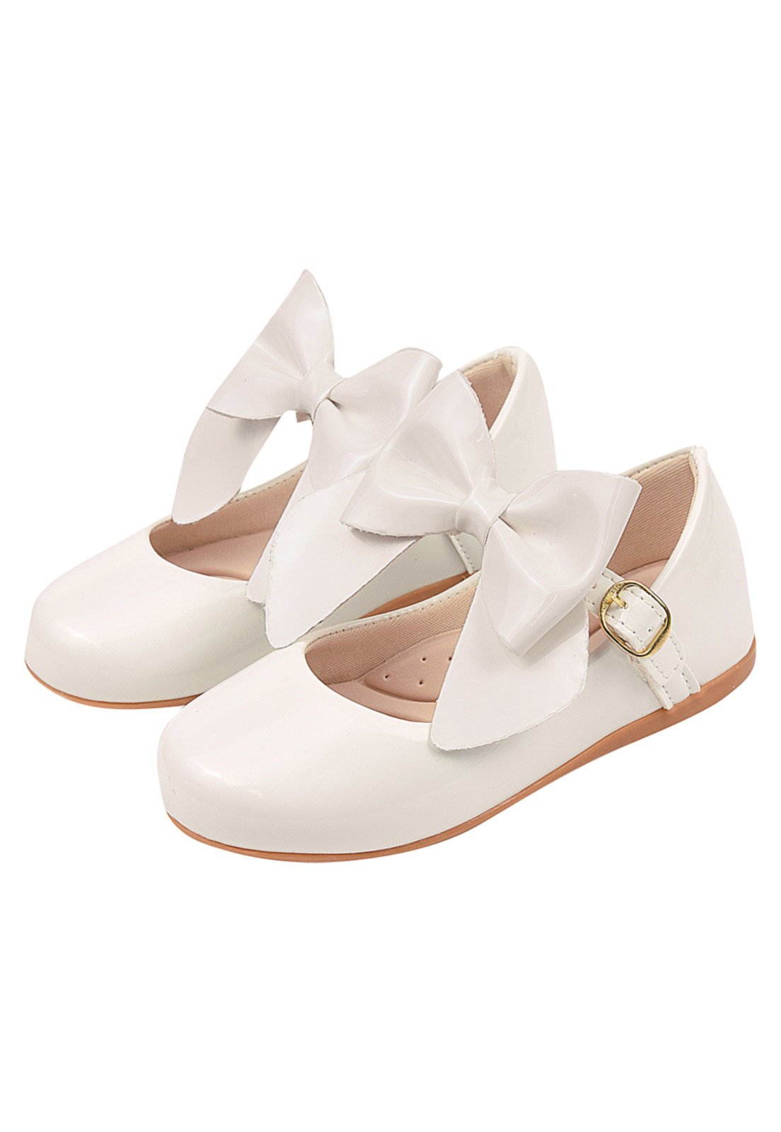 Infantil – Sapatilhas Menina 2 em 1 Moda Festa B2A Branco