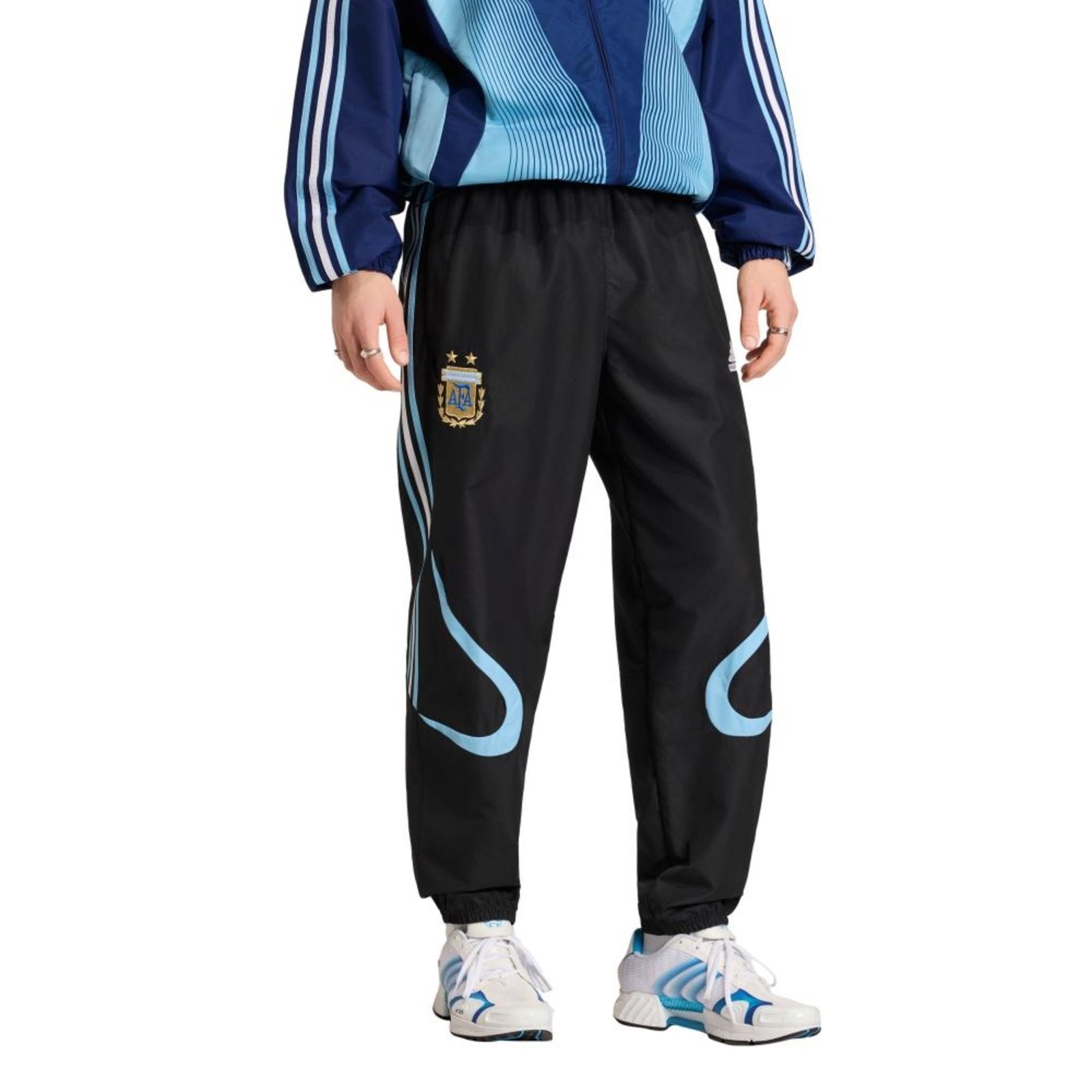 Calça Esportiva Seleção Argentina 2006 adidas Performance Preto