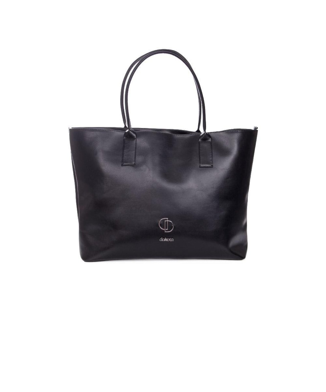Bolsa Hobo Dakota Grande Preto Incolor