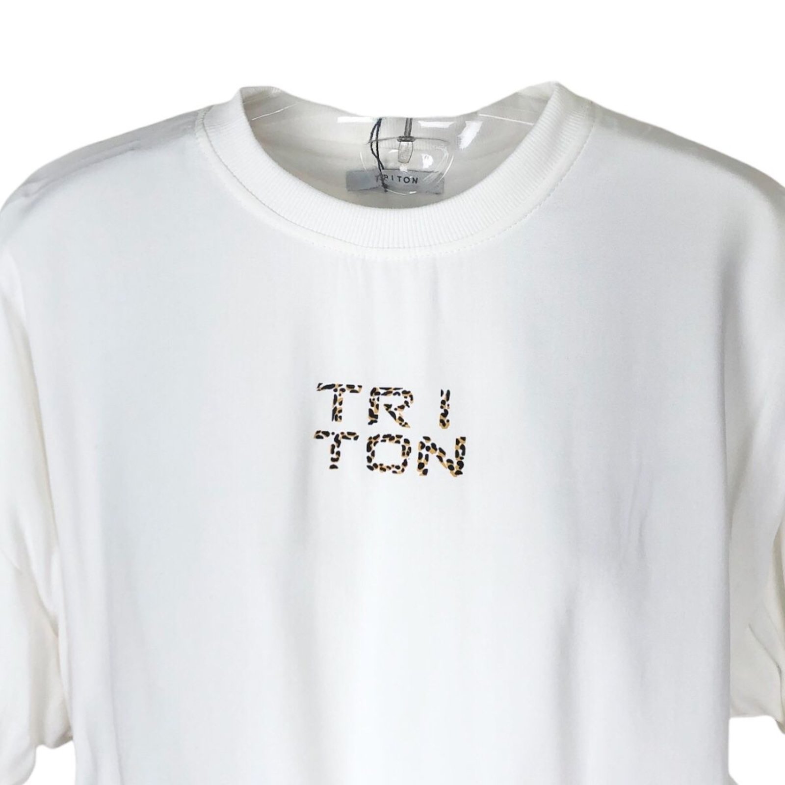 Vista 3 Blusa Triton Off White branco white Triton branco white