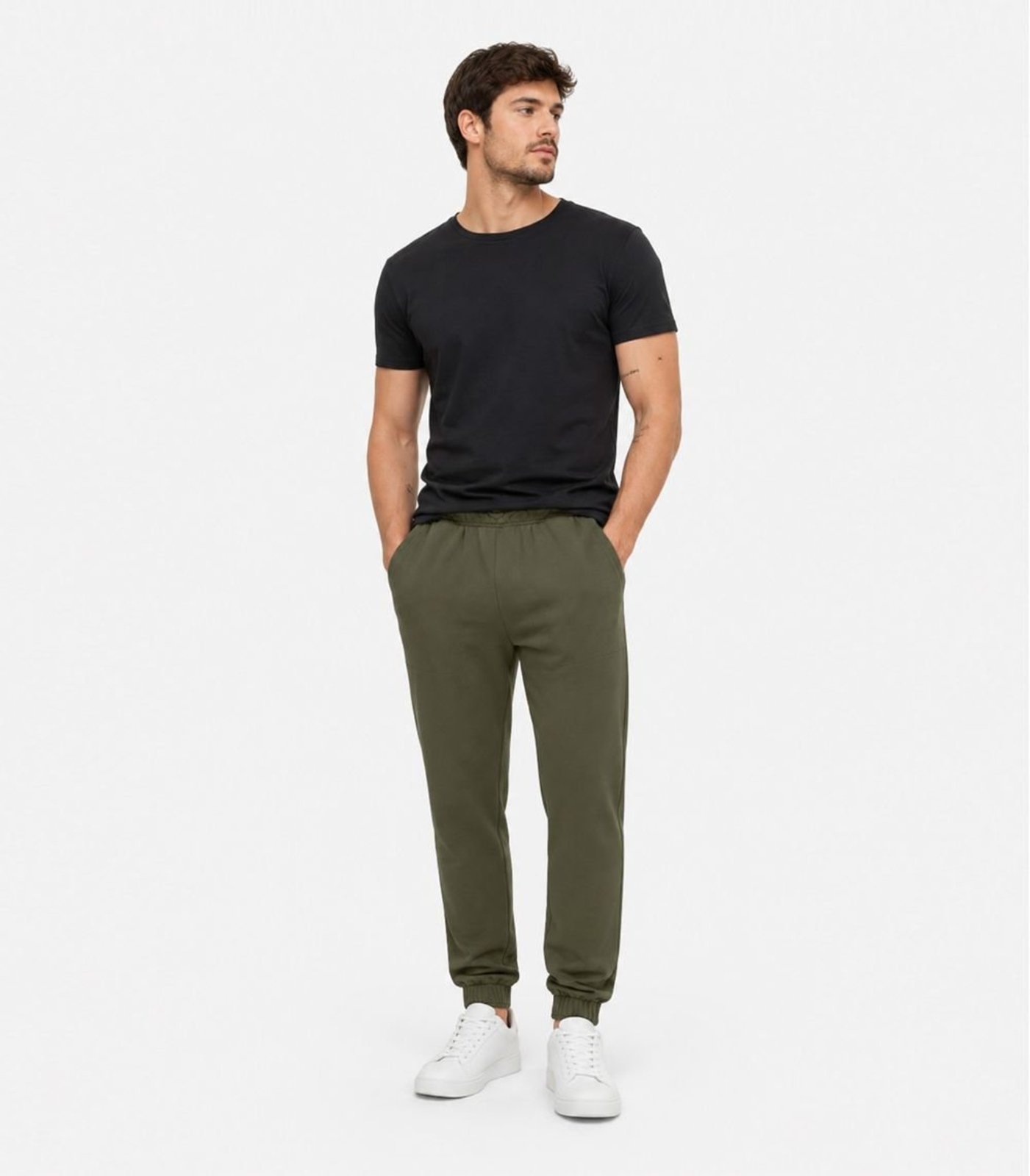Calça Jooger Masculina Moletom Peluciado Select Verde