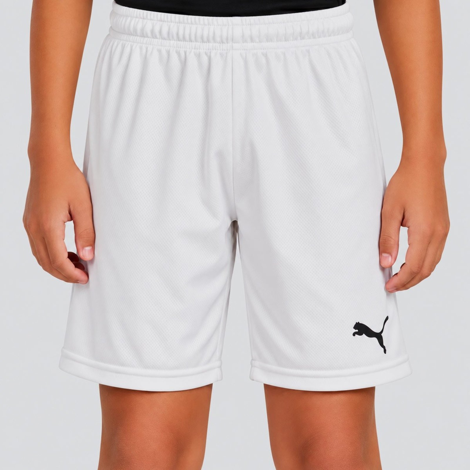 Shorts Puma Liga Juvenil Branco