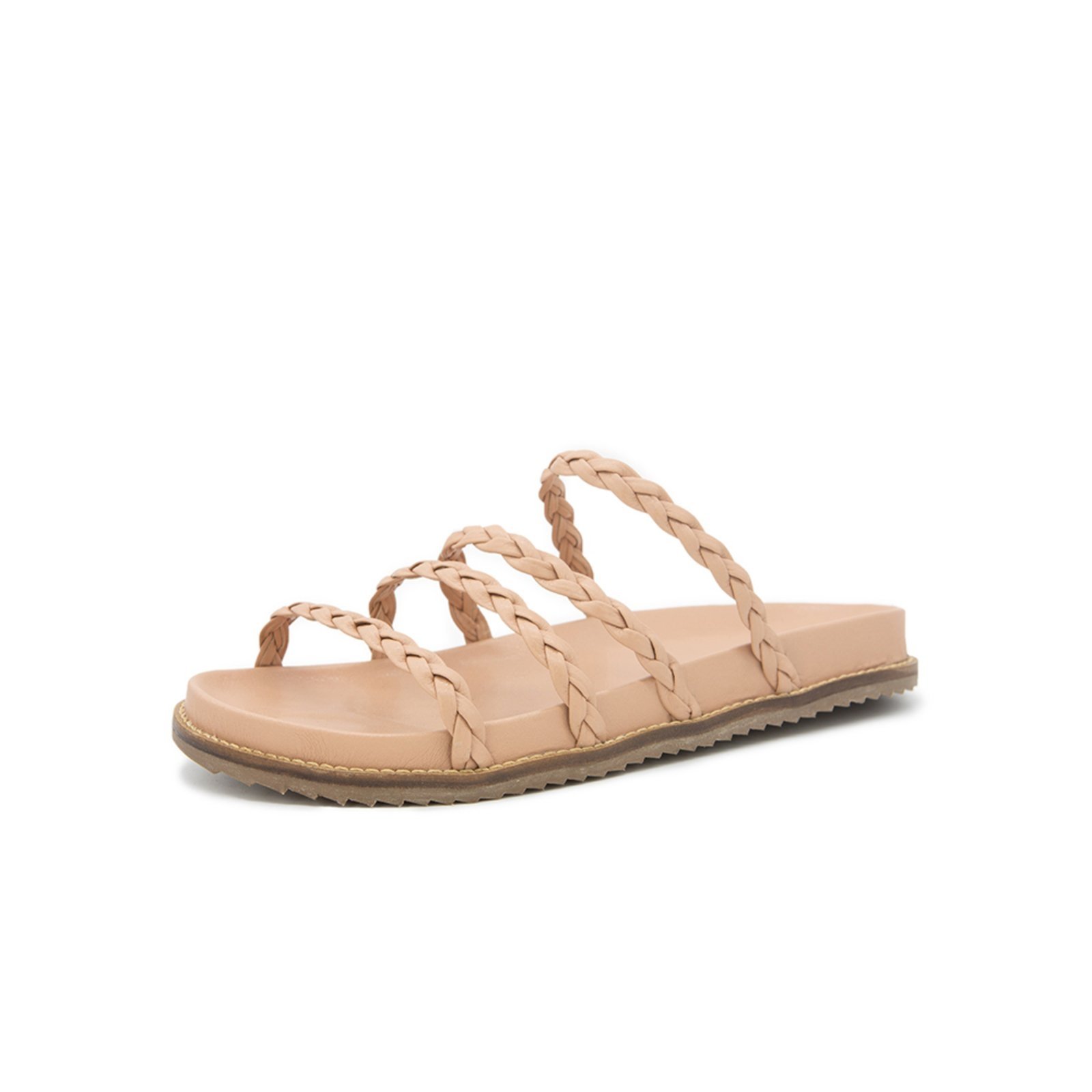 Papete Rasteira Sandalia Flat Nude Tellini Store