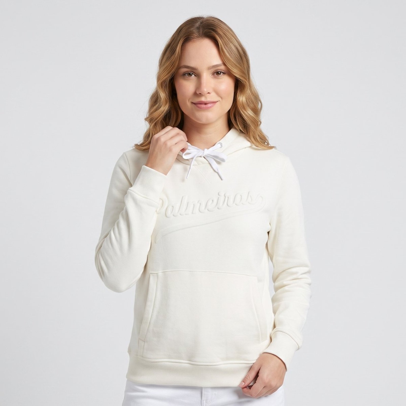 Moletom Palmeiras Legado II Feminino Branco