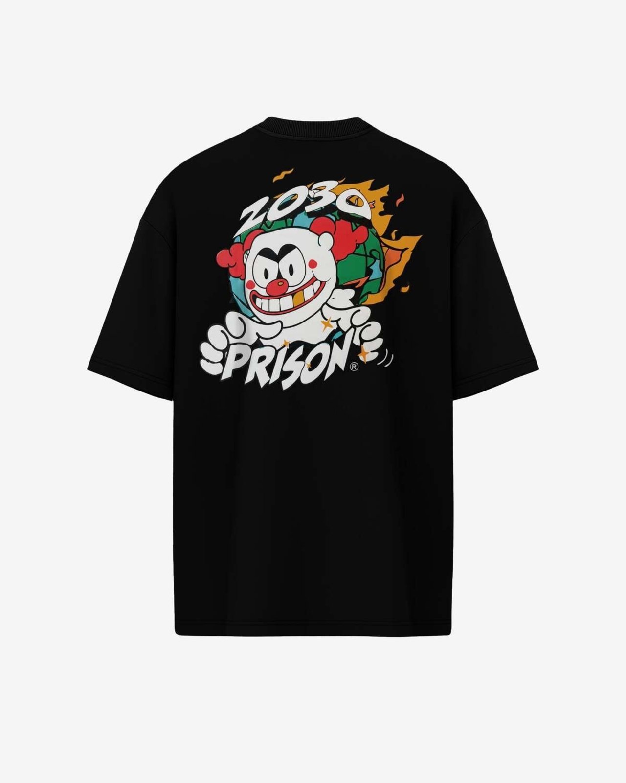 Camiseta Super Clown Preta Preto