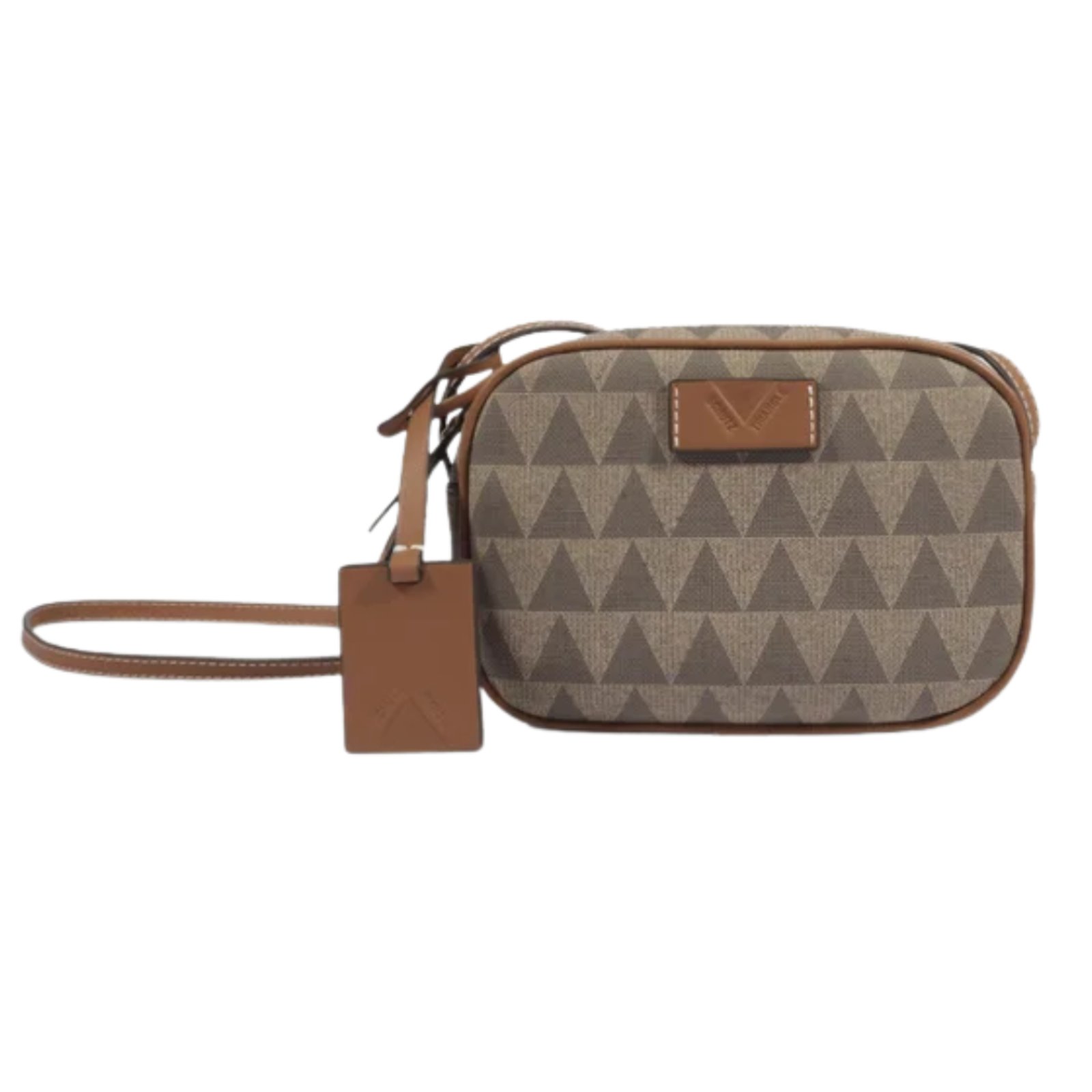 Bolsa Feminina Tiracolo Schutz Kate Triangle Média Marrom
