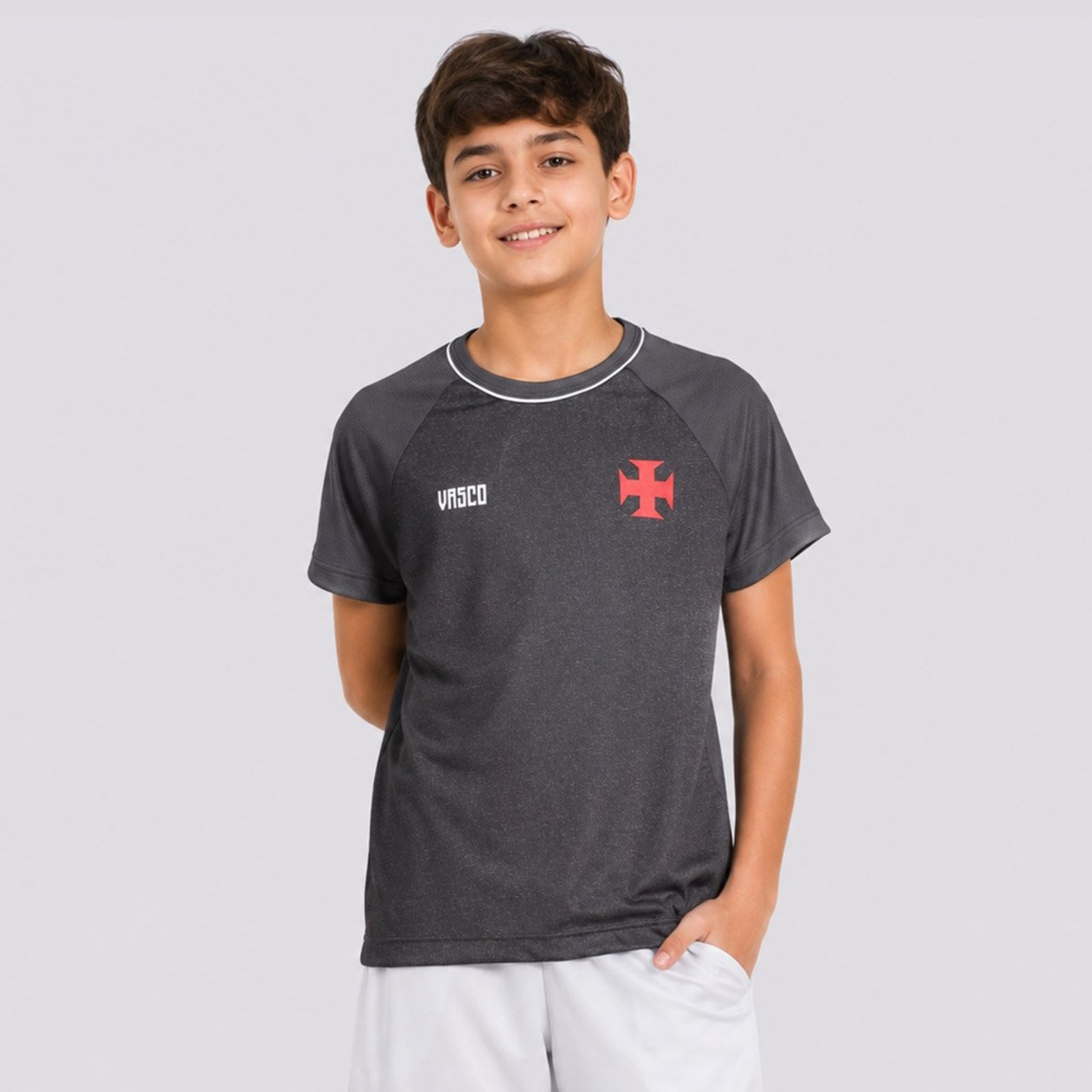 Camisa Vasco Febre Cinza