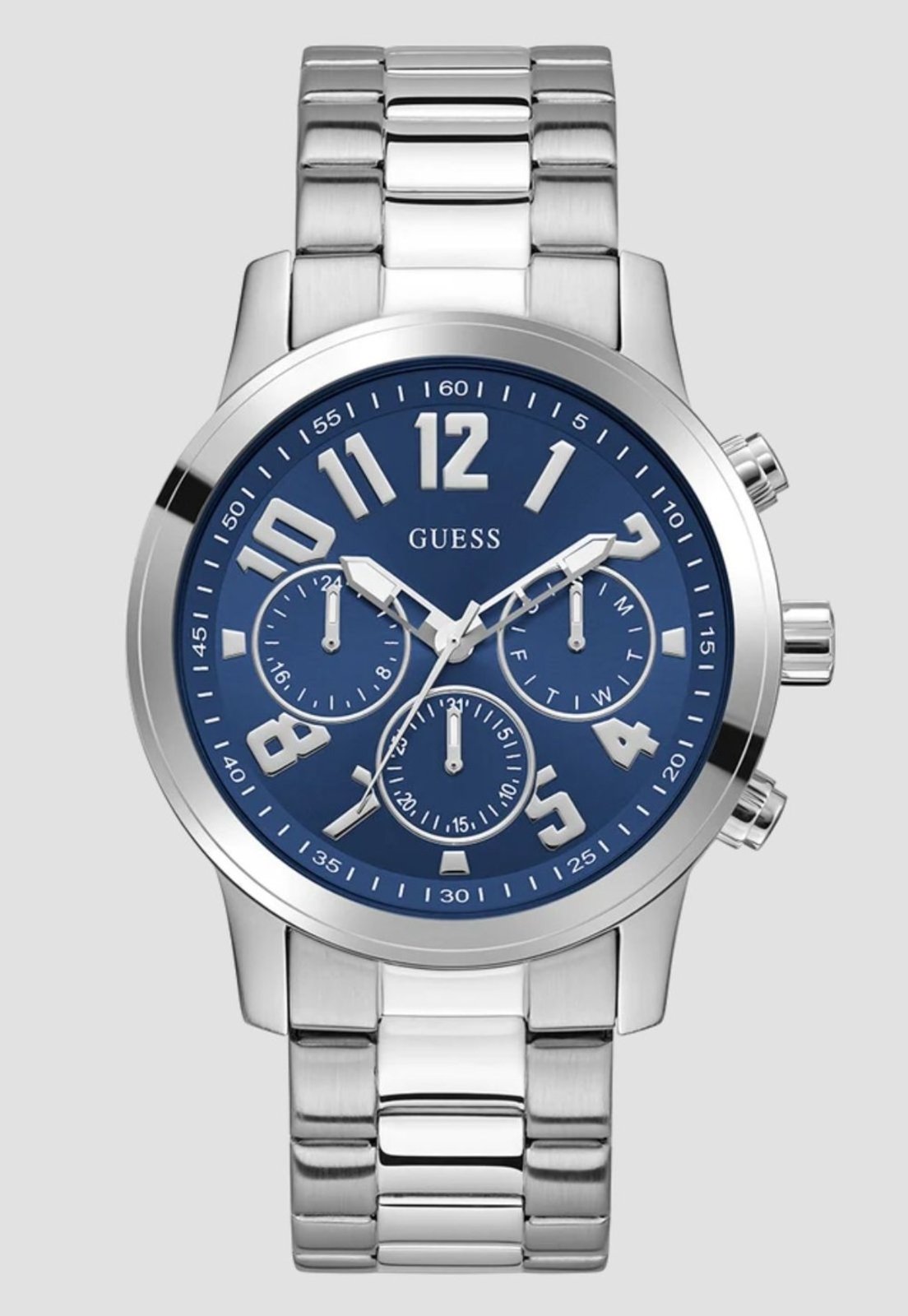 Relógio Guess Analógico Multifuncional Prata