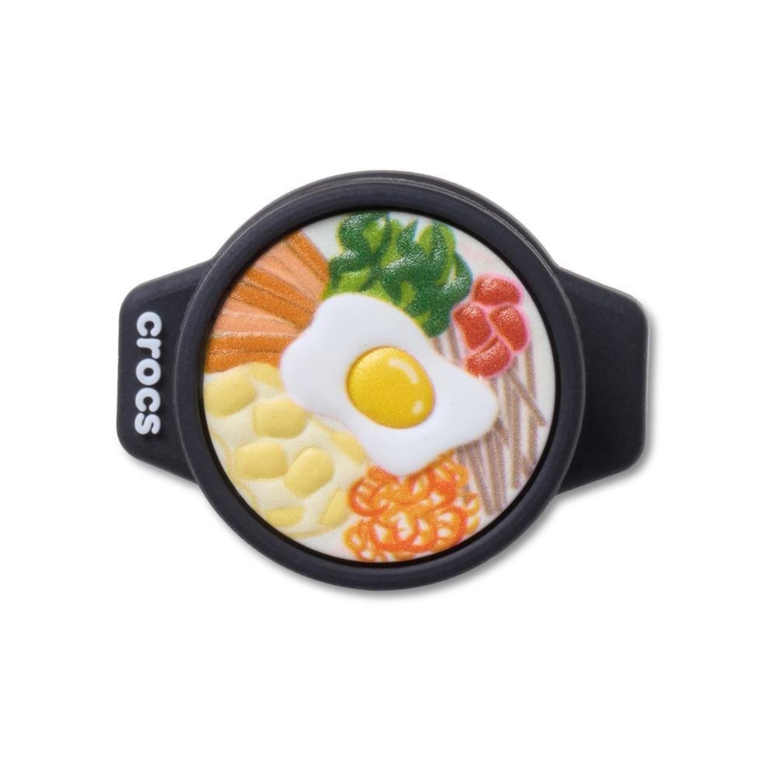 Infantil - Jibbitz™ Bibimbap 3D Único Branco