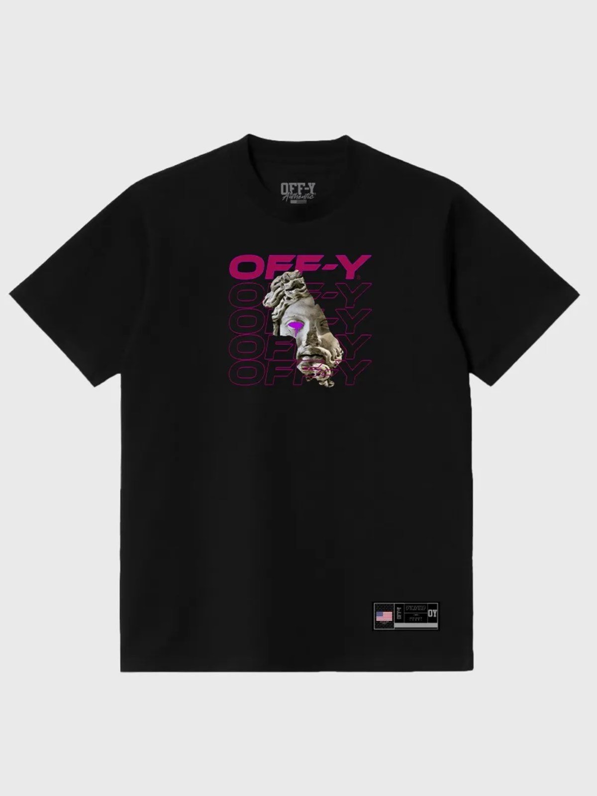 Camiseta Oversized Streetwear Off-Y statue