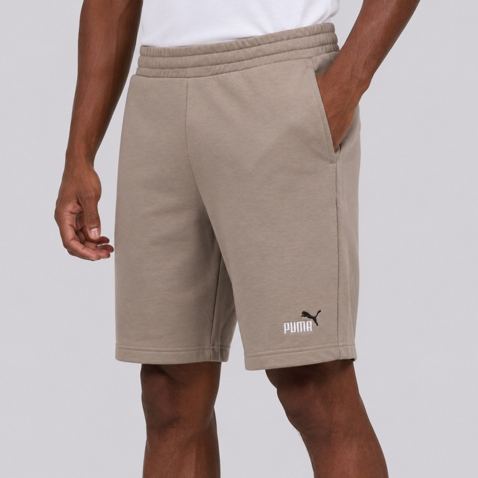 Bermuda Puma Ess 2 Color No.1 Logo 10 TR Marrom