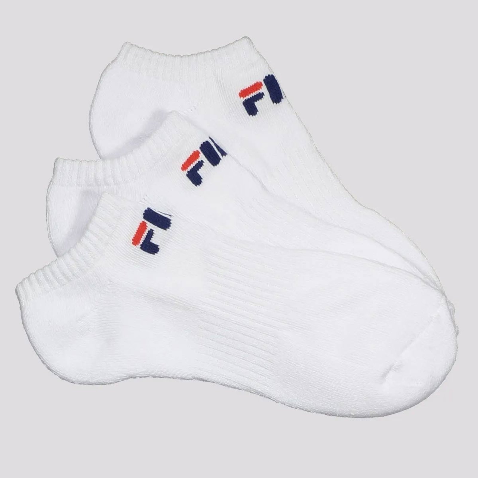 Vista 3 Kit Meia Fila 6 Pares Cano Curto preto Fila preto