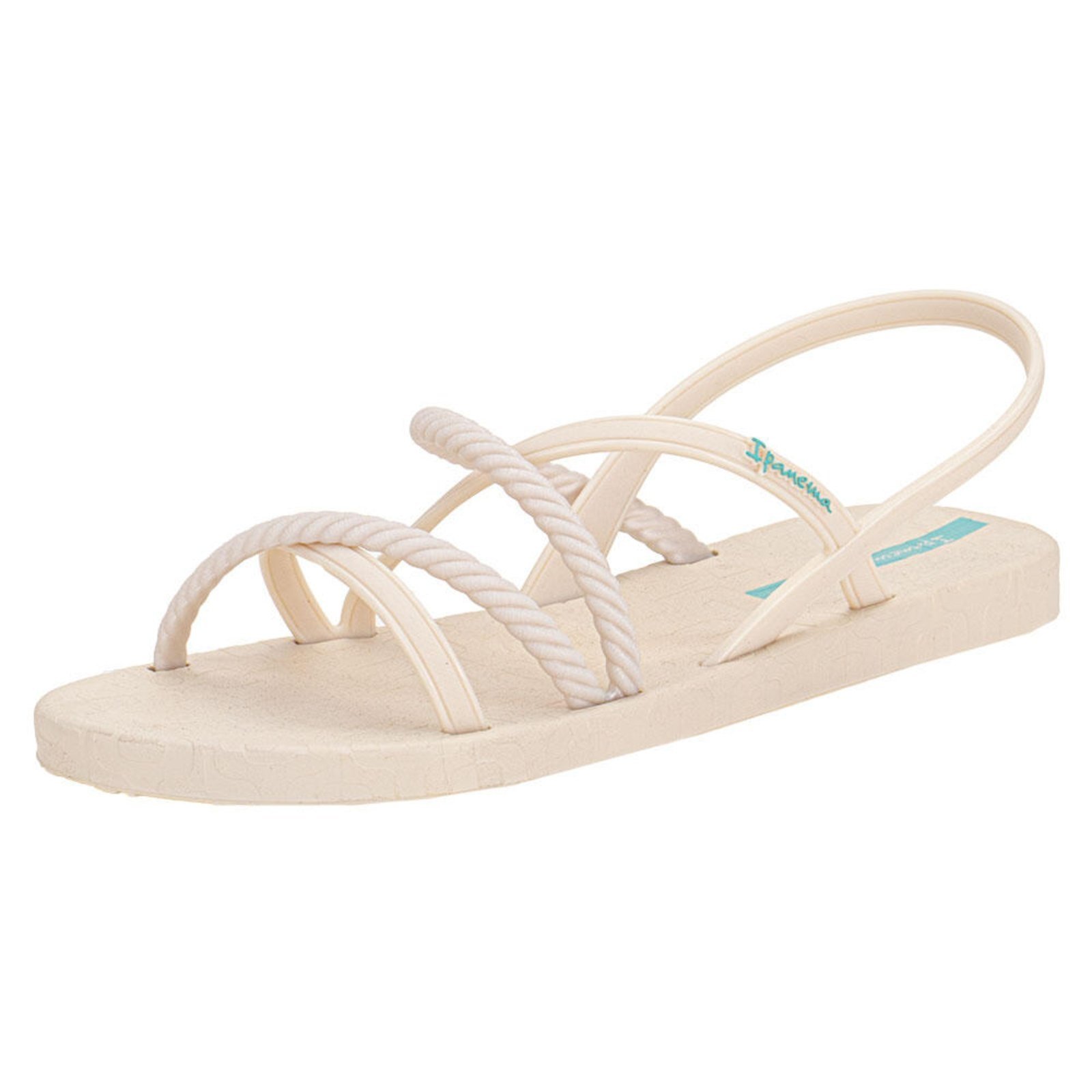 Sandália Feminina Flat Diversa Verão Ipanema 27375 3297375 Bege