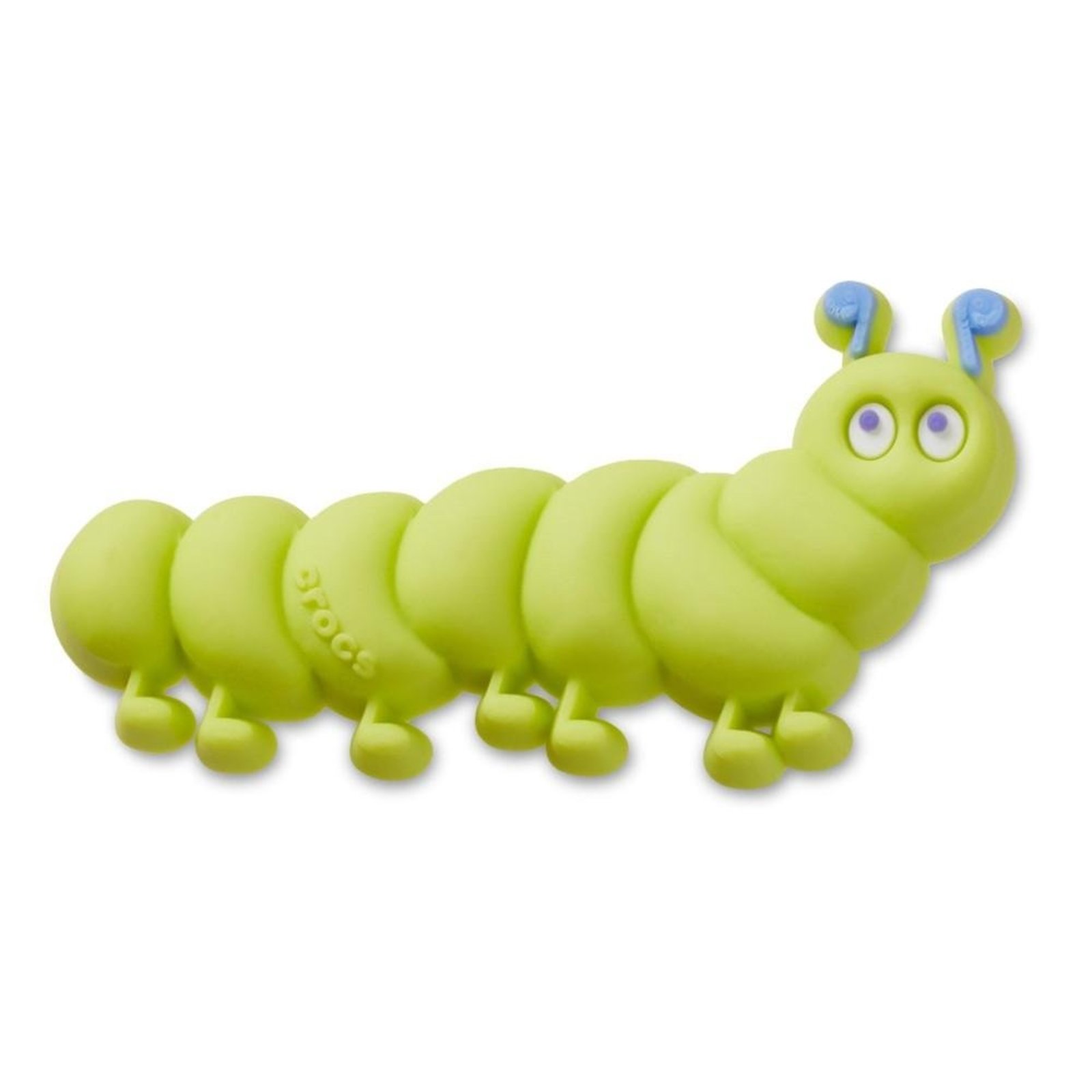Infantil - Jibbitz™ Lagarta Artesanal Único Branco