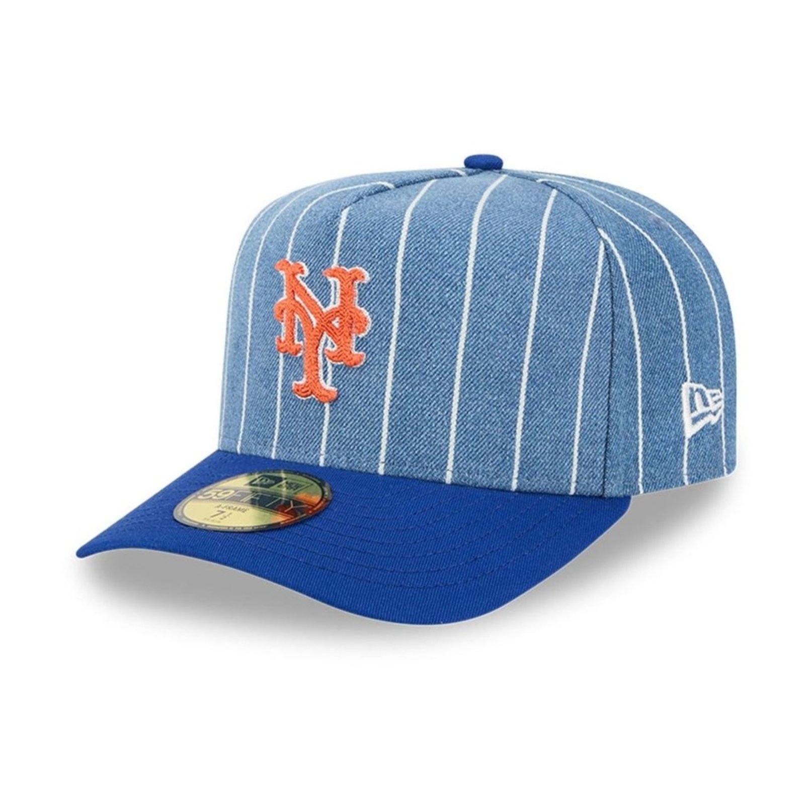 Bone New Era 59FIFTY A-FRAME New York Mets MLB
