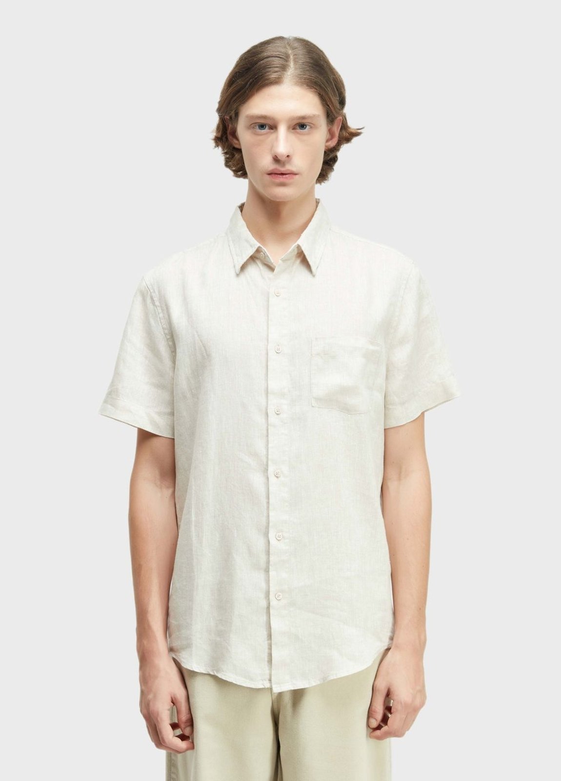 Camisa classic linen OSKLEN
