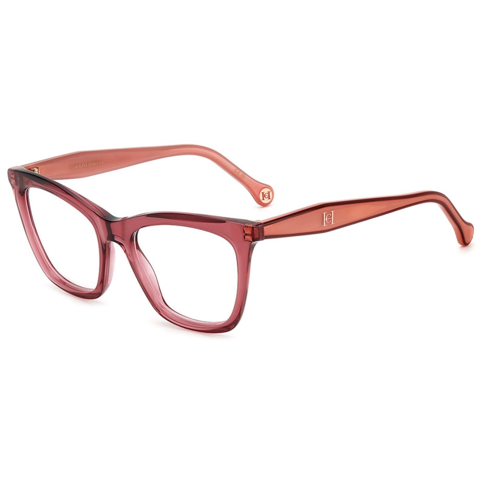 Armação de Óculos Carolina Herrera Her 0228 0T5 – Vermelho Burgundy 51
