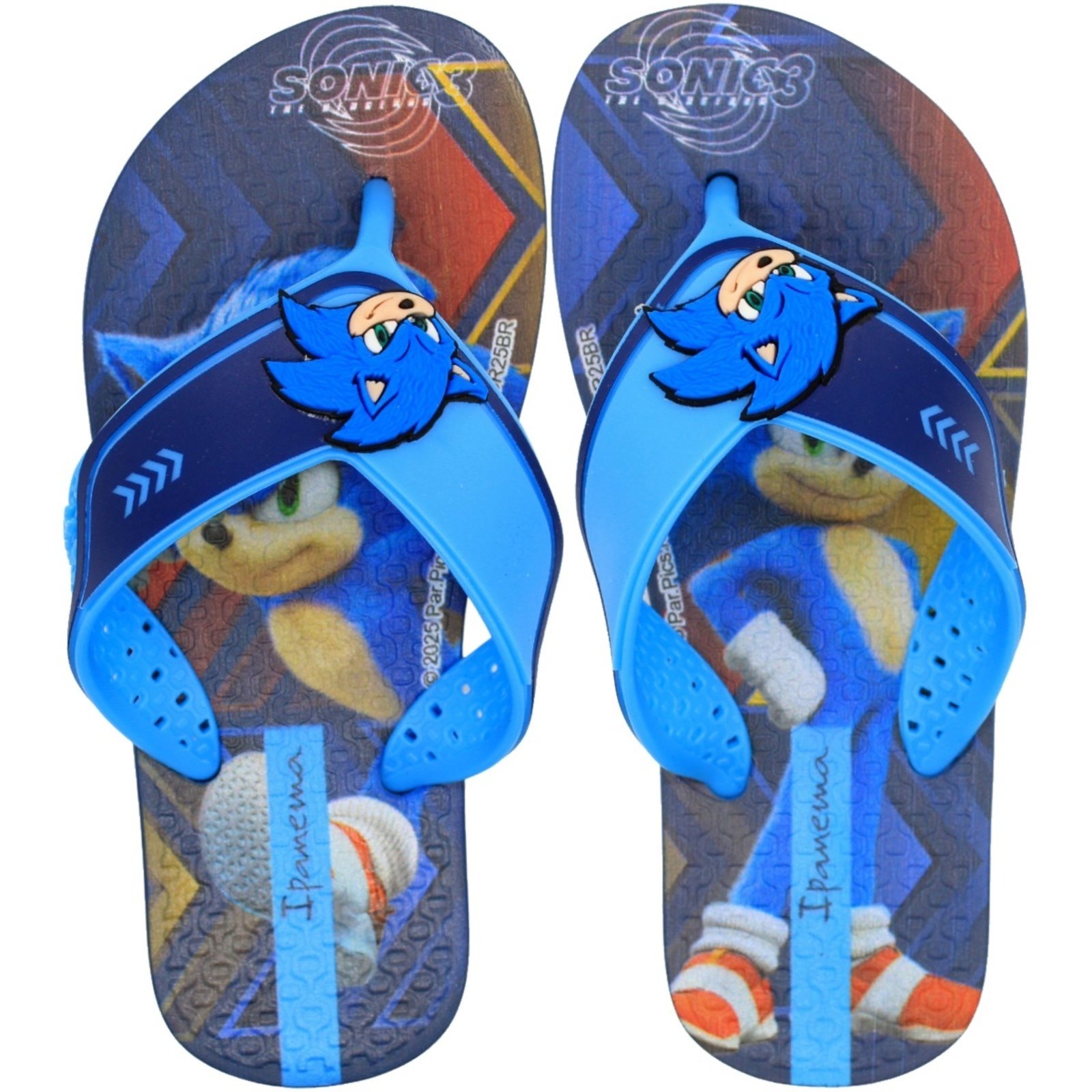 Infantil - Chinelo De Dedo Ipanema Ouriço Azul Speedrun Menino