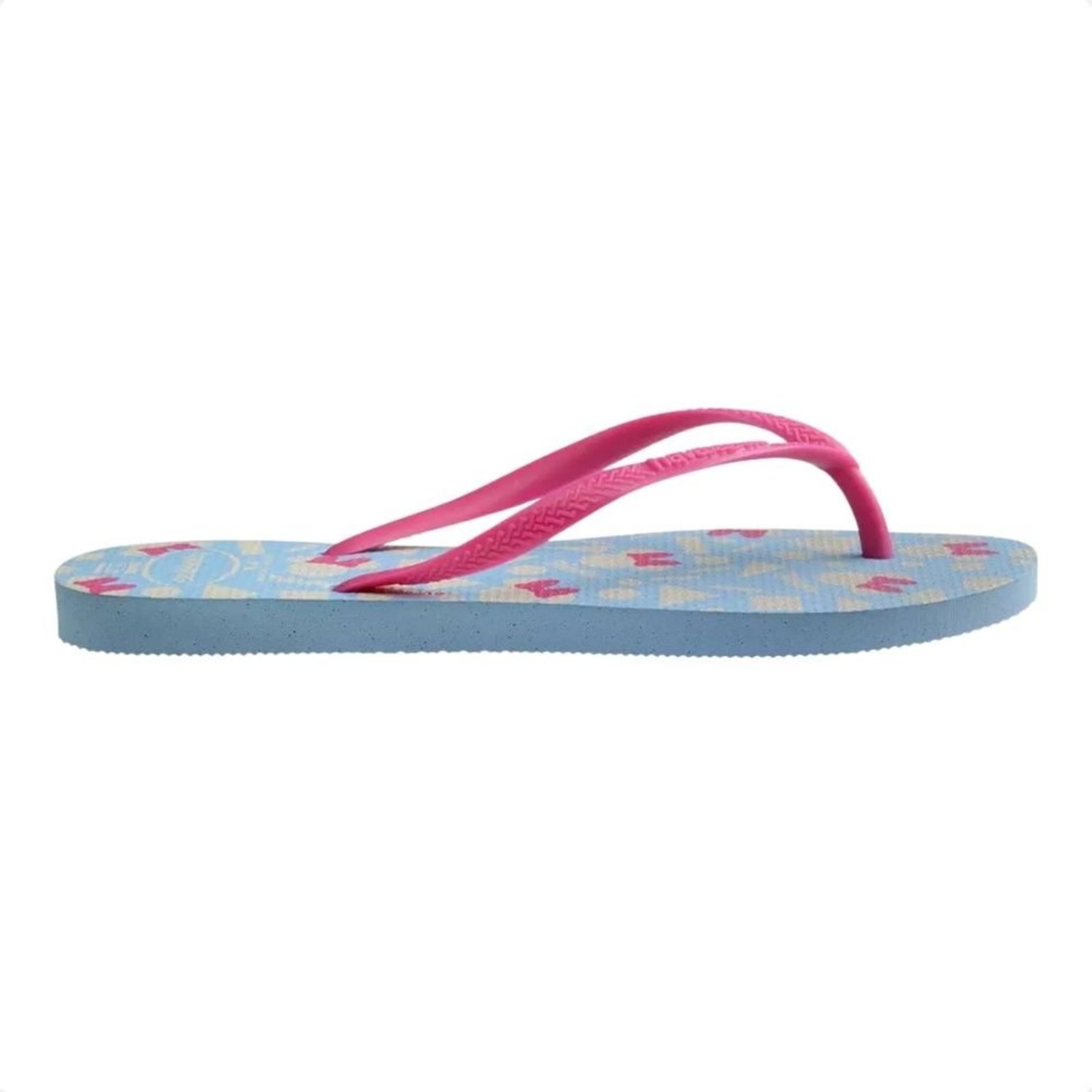 Vista 2 Infantil - Chinelo Dedo Havaianas Slim Disney azul Havaianas azul