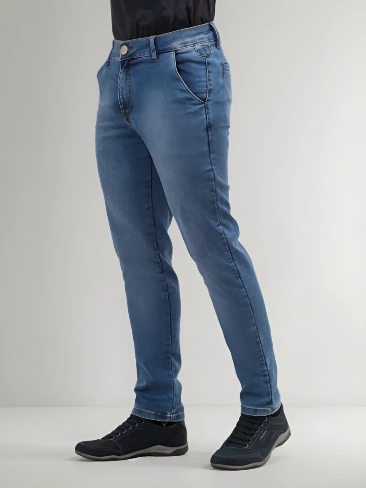 Calça Masculina Esporte Fino Jeans Reforçada