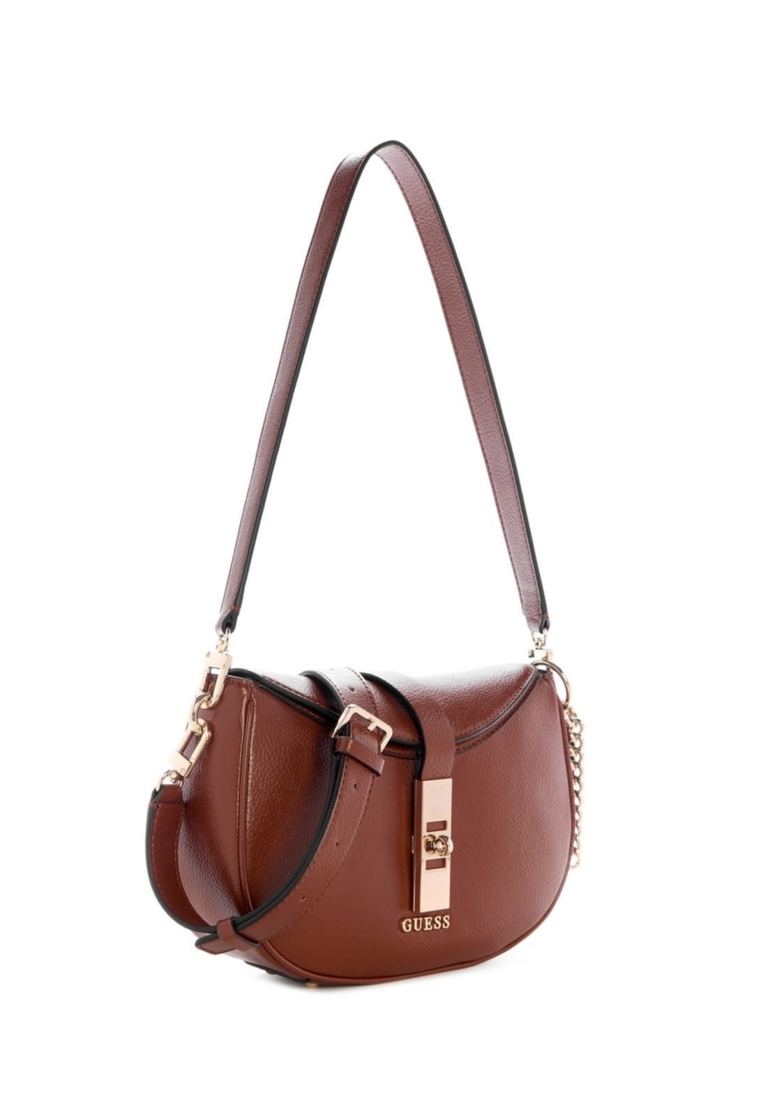 Vista 3 Bolsa Guess Brooke Shoulder Bag preto Guess preto