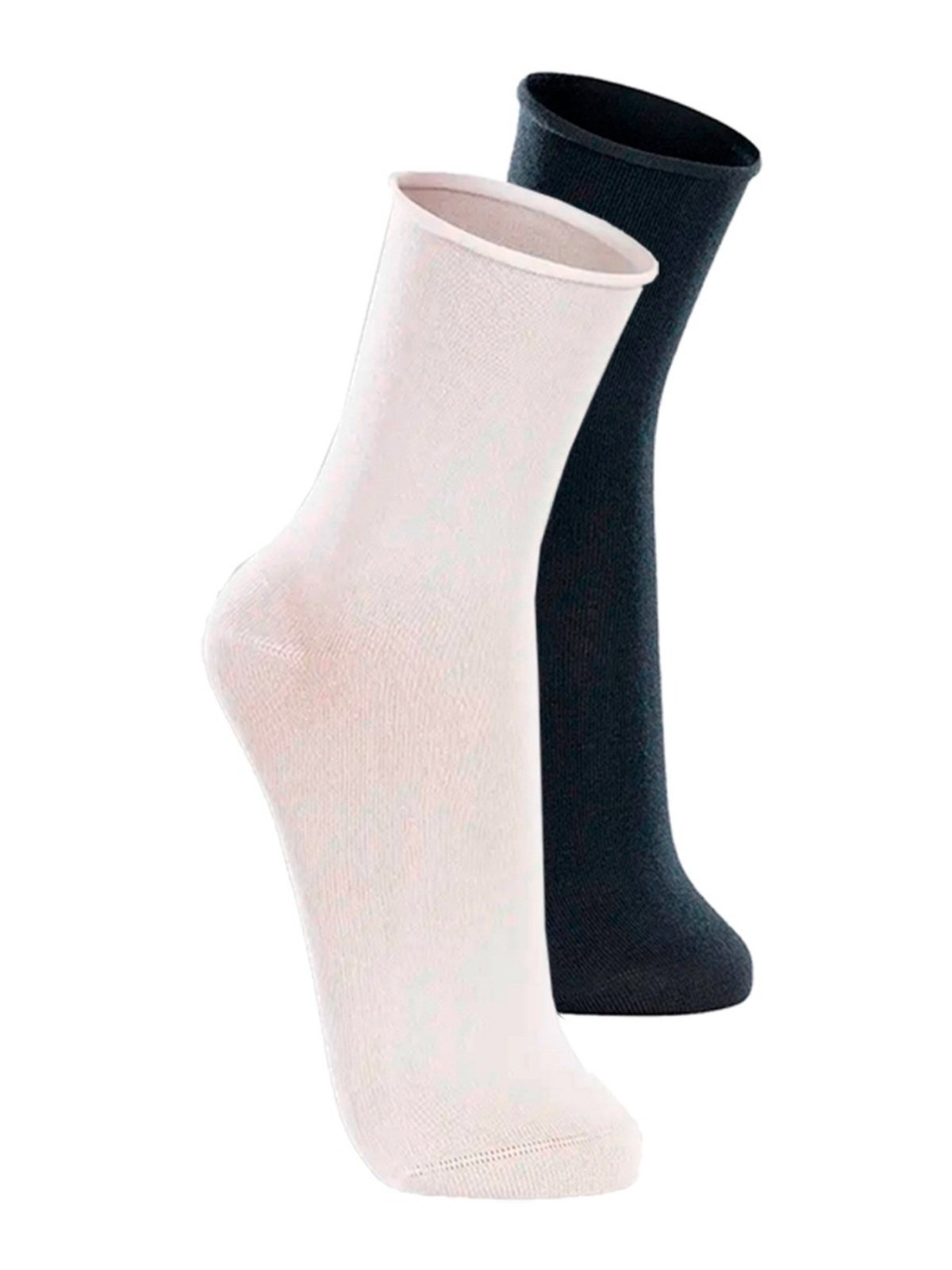 Kit com 2 Pares de Meias sem Punho Casual Lupo 1275-011