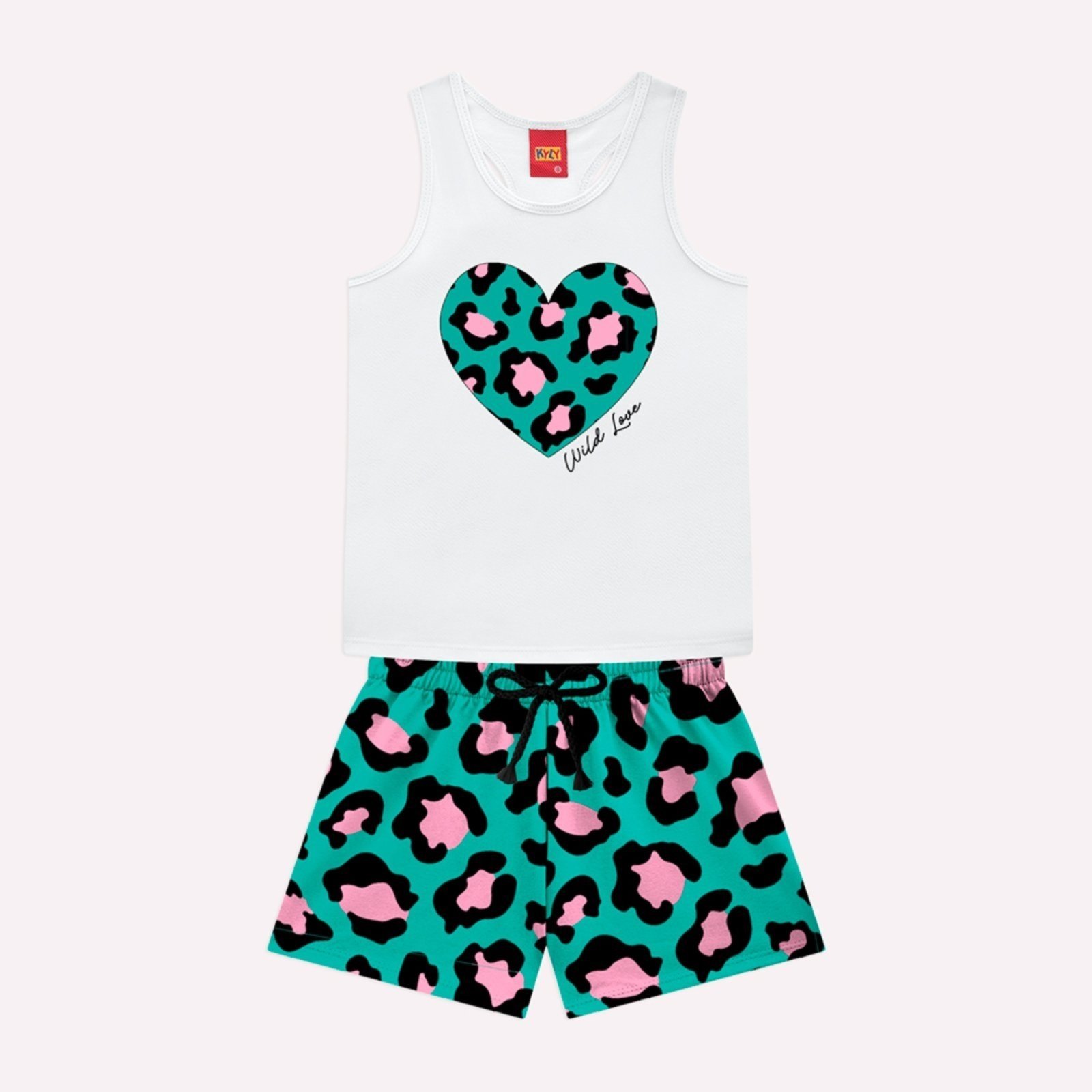Infantil – Conjunto Menina Animal Print Kyly