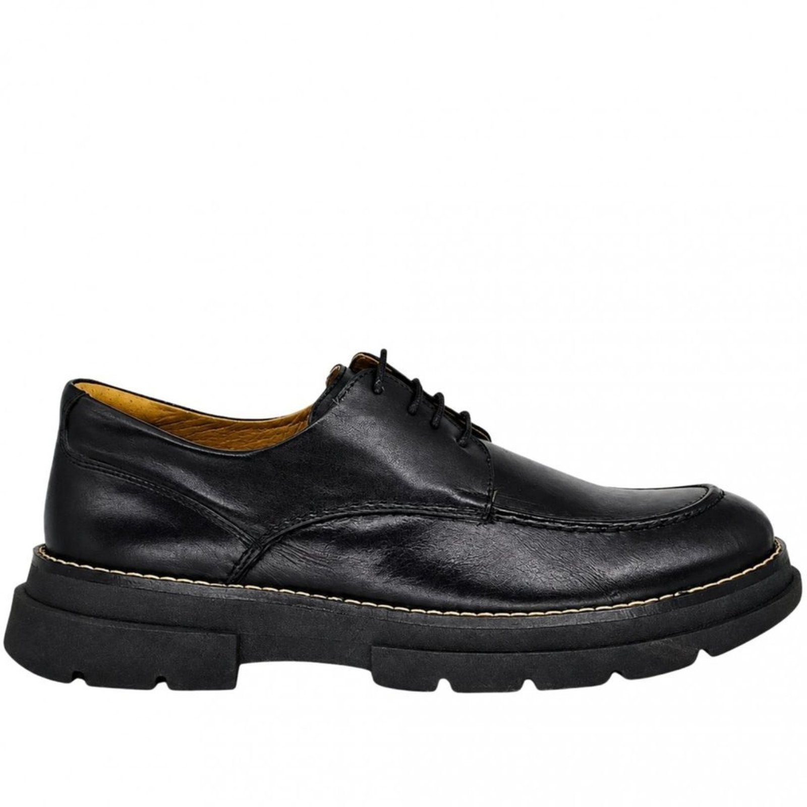 Sapato Masculino em Couro Zariff Osl002fc Zariff Preto