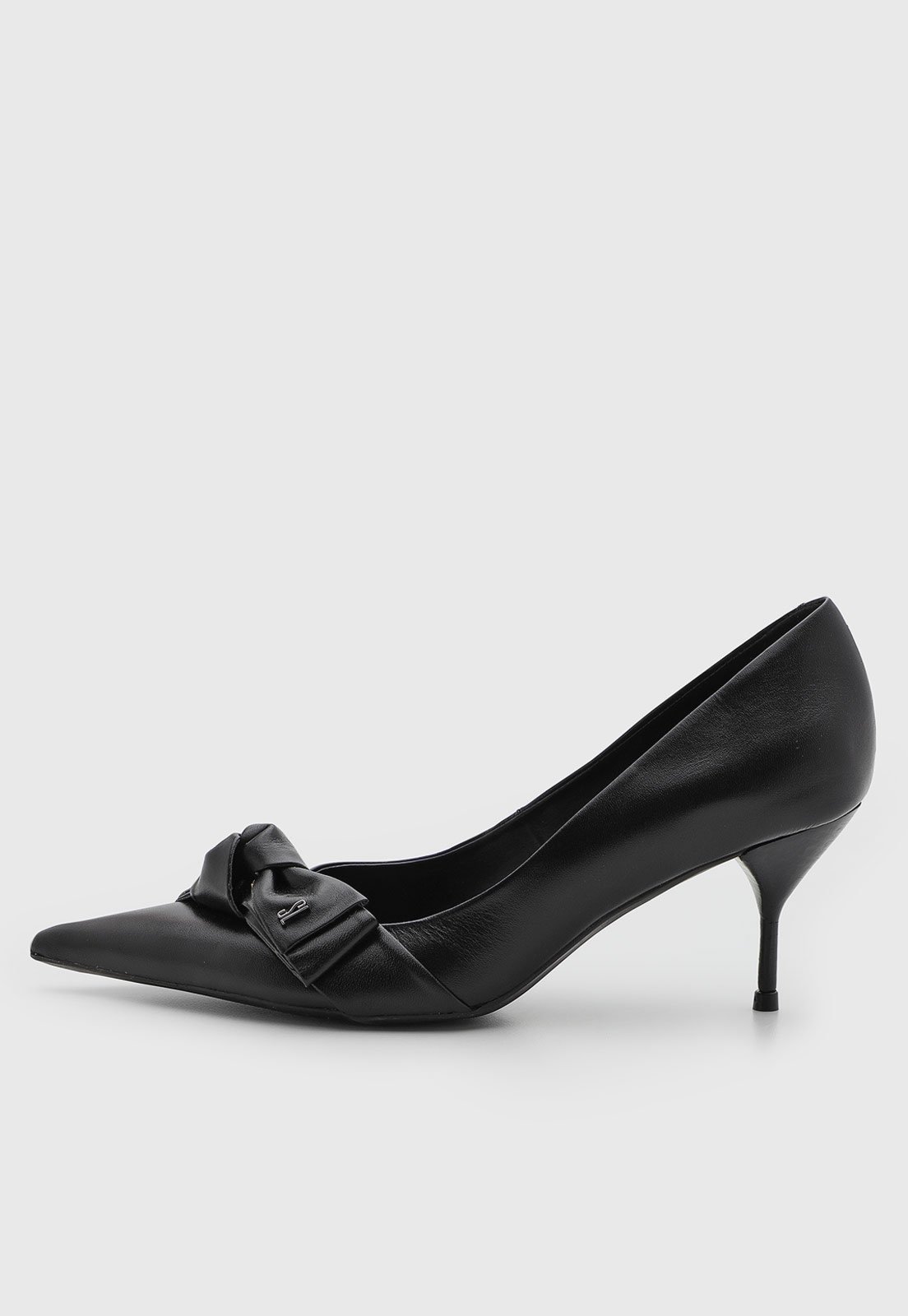Scarpin Feminino Santa Lolla Laço Preto
