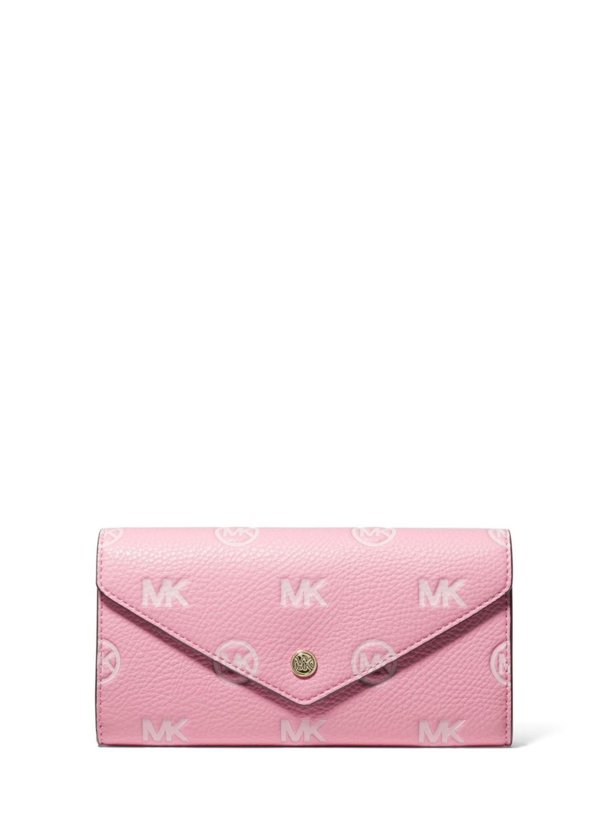 Vista 2 Carteira Jet Set Logo Grande 35R4gtve7l637 Michael Kors rosa