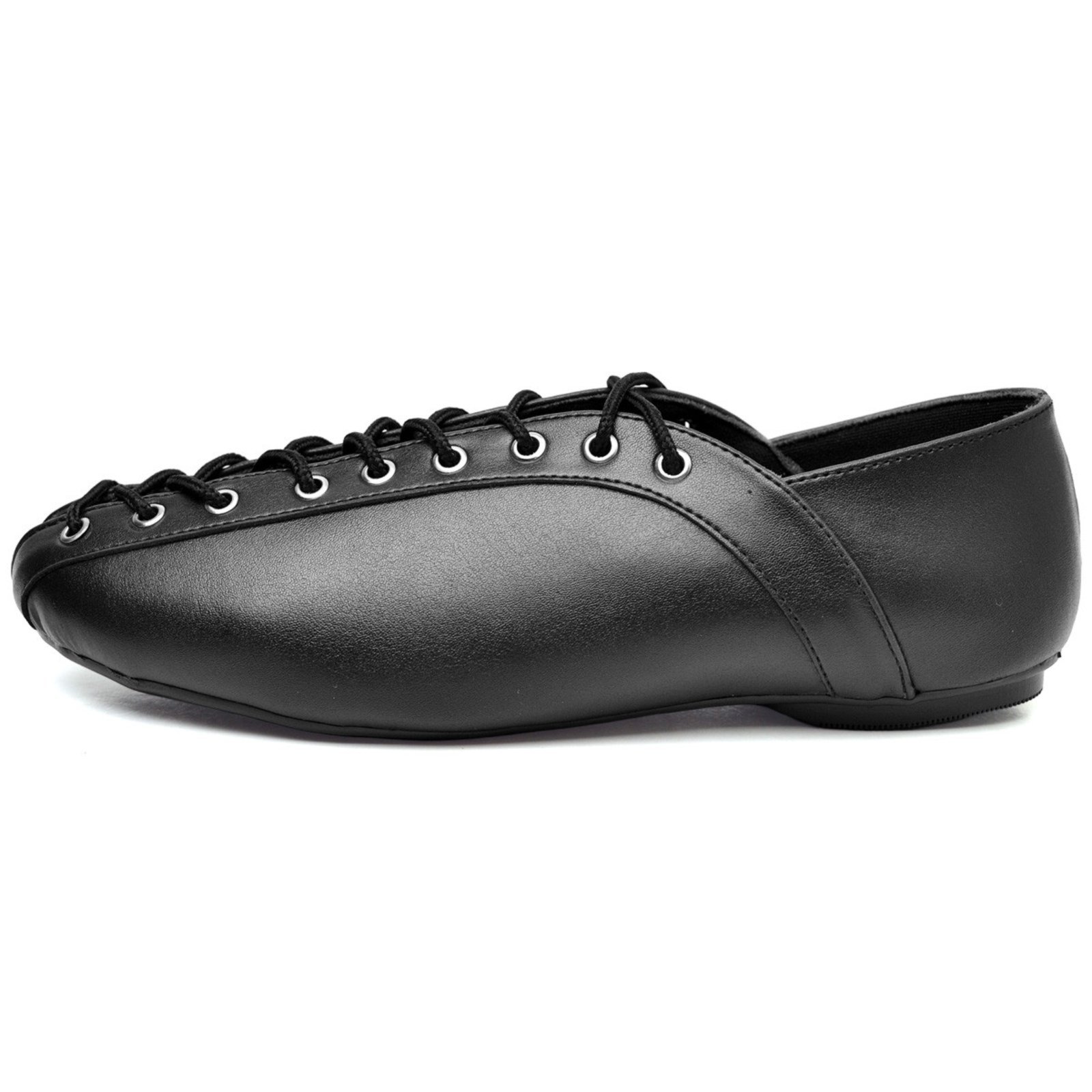 Vista 3 Sapatilha Feminina Detalhes Em Atacador DUBUY 1310FG preto DUBUY preto
