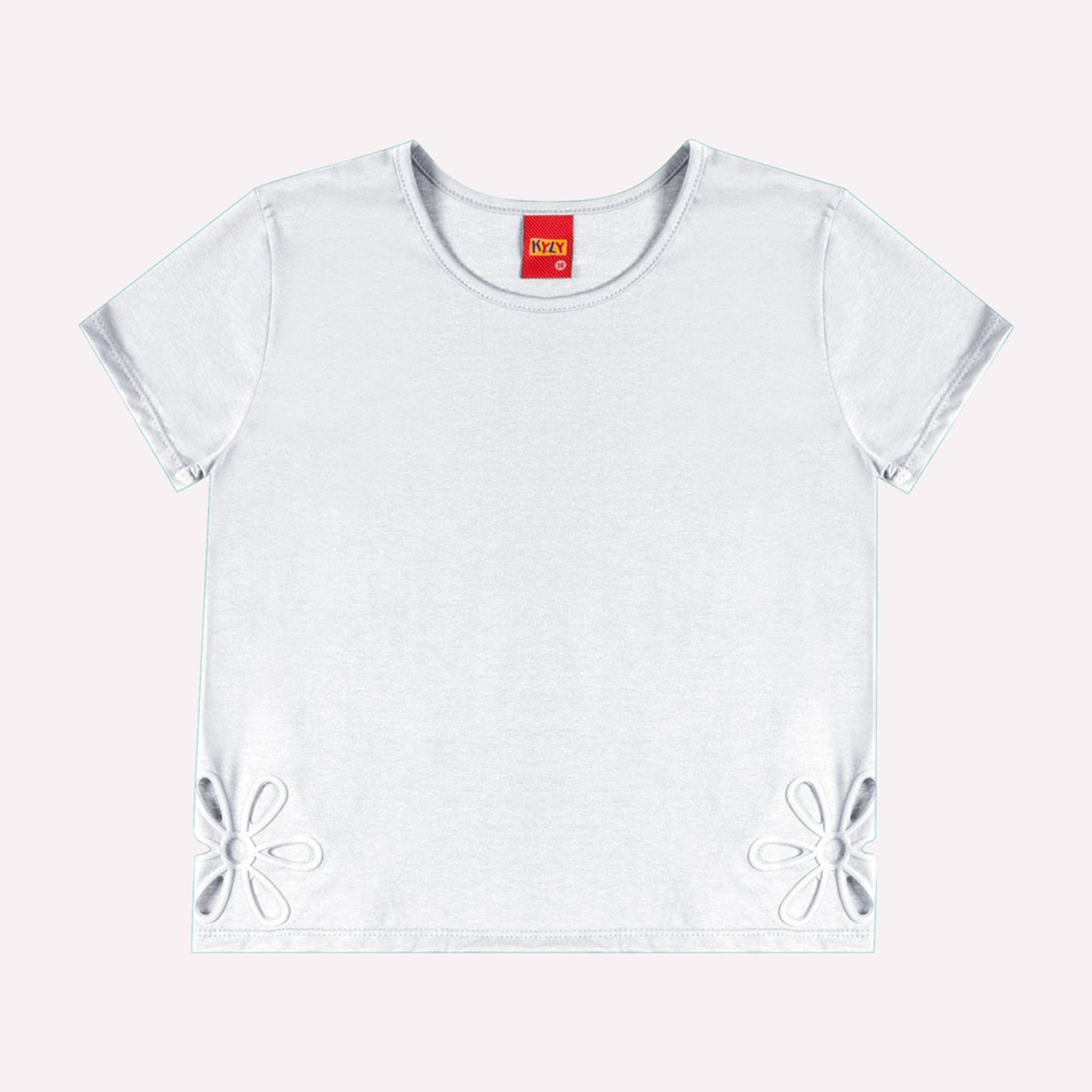 Infantil – Blusa Menina Corte a laser Kyly