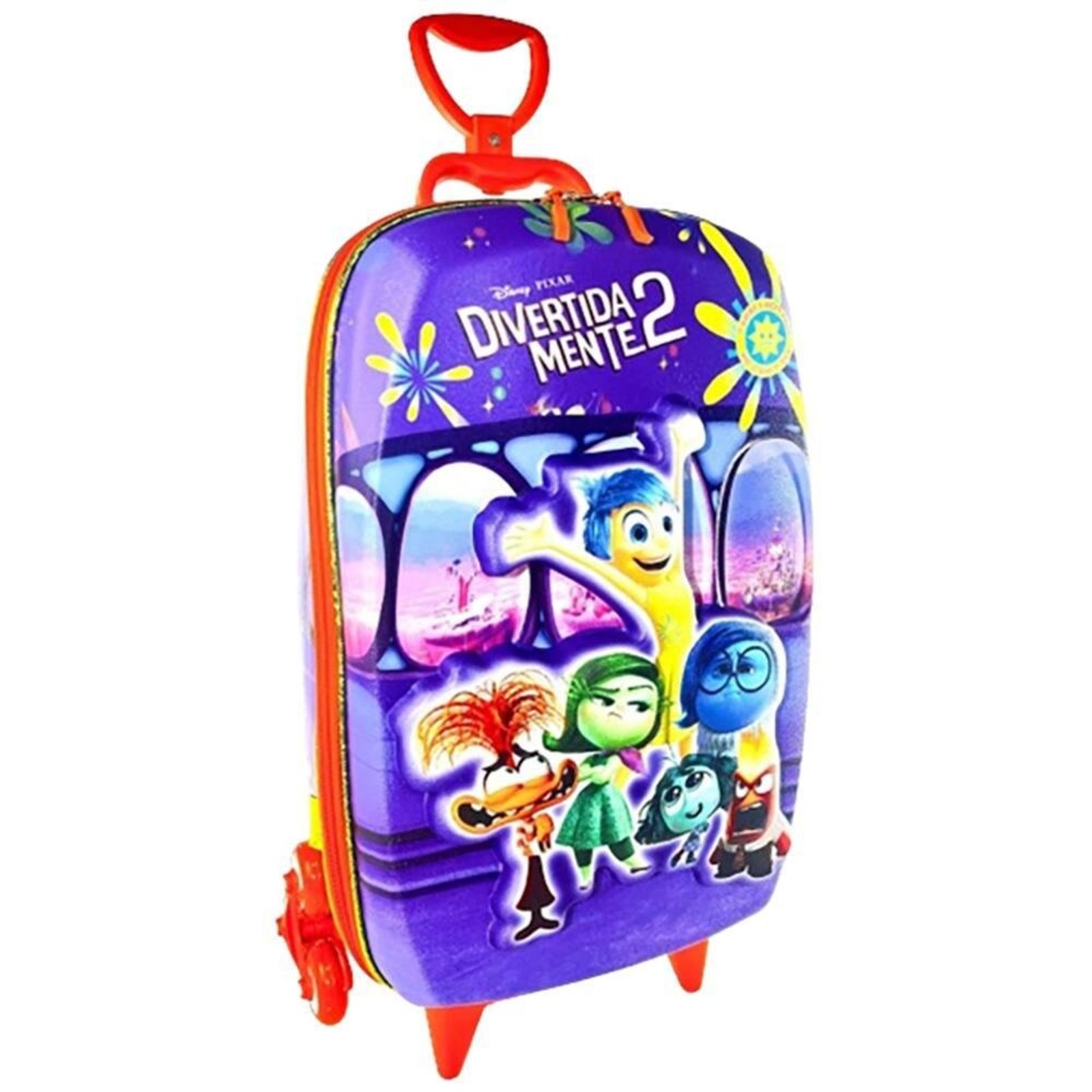 Infantil - Mala MaxToy Divertidamente Disney Sala de Controle
