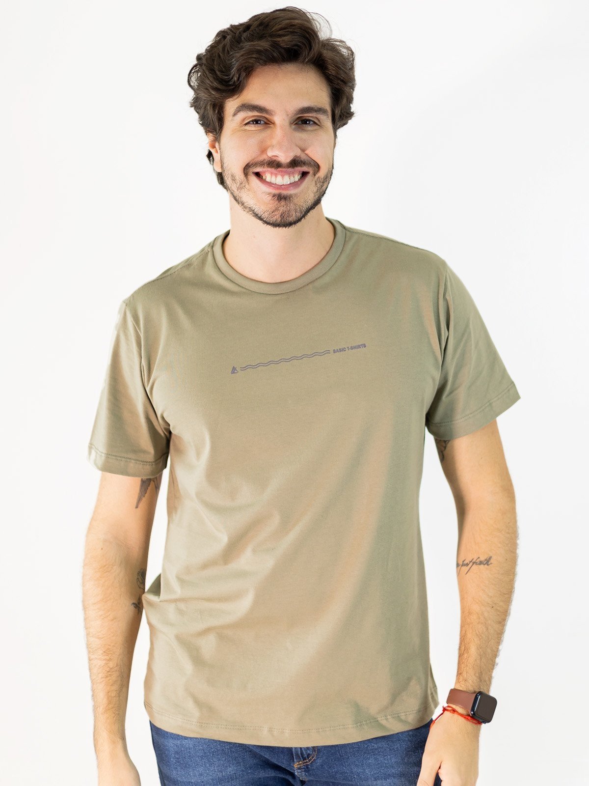 Camiseta Masculina Basic Gola Redonda Algodão Anticorpus