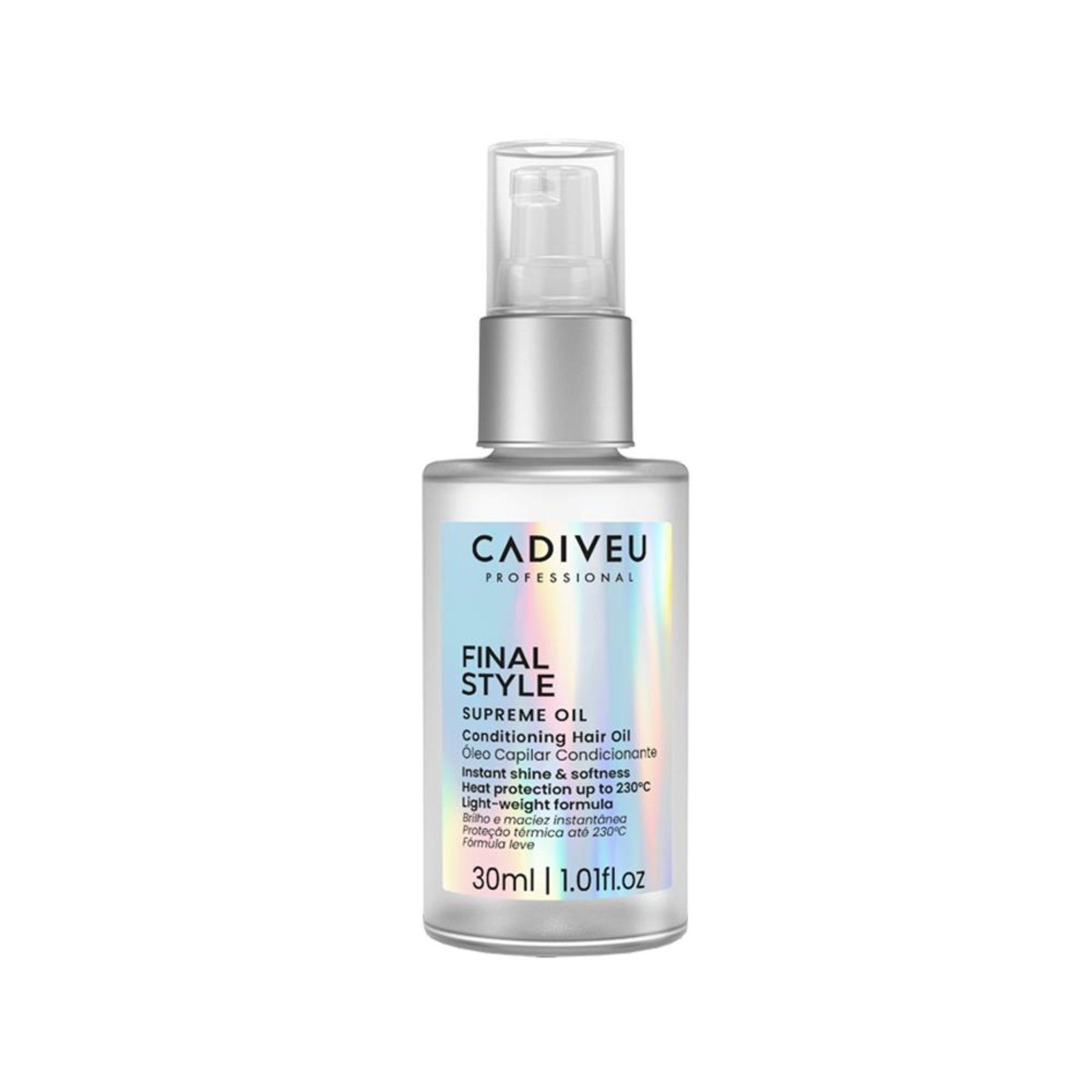 Vista 2 Cadiveu Professional Final Style Supreme Óleo Capilar Multibenefícios 30ml incolor Cadiveu Professional incolor