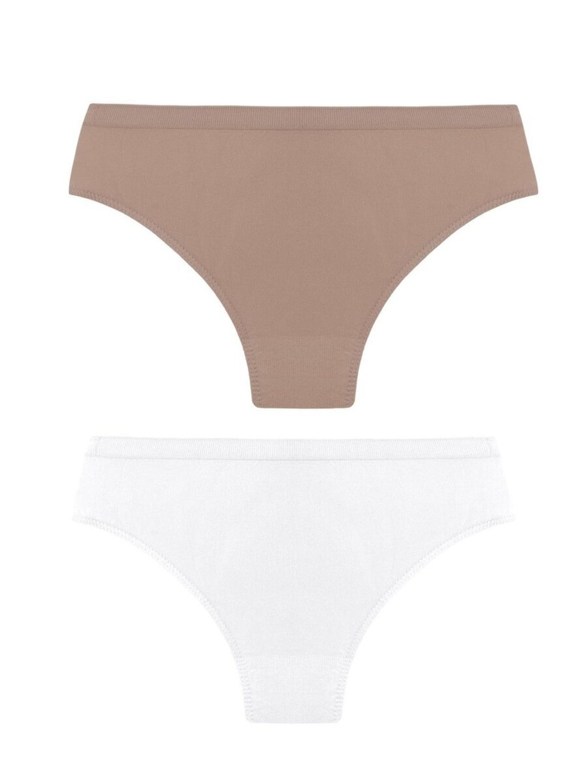 Kit com 2 Calcinhas Alta Trifil 1971 Branco