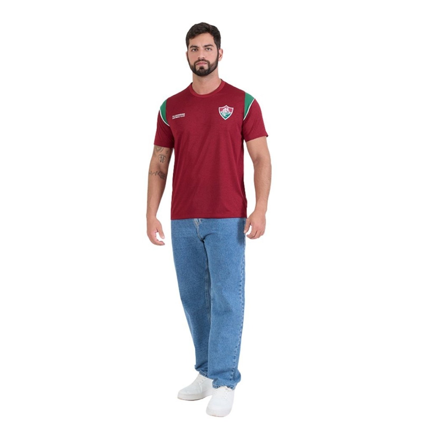 Camiseta Braziline Fluminense Toada Masculina