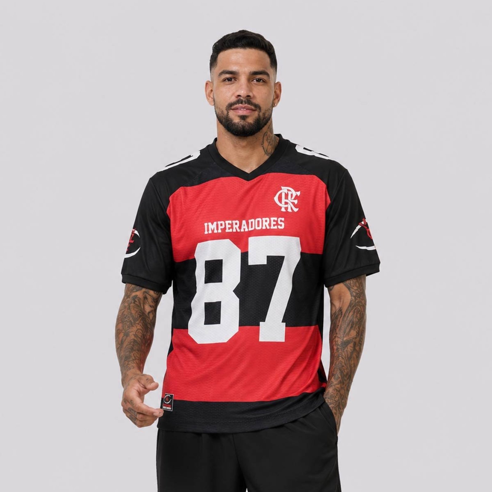 Camisa Flamengo Imperadores 4 Vermelha
