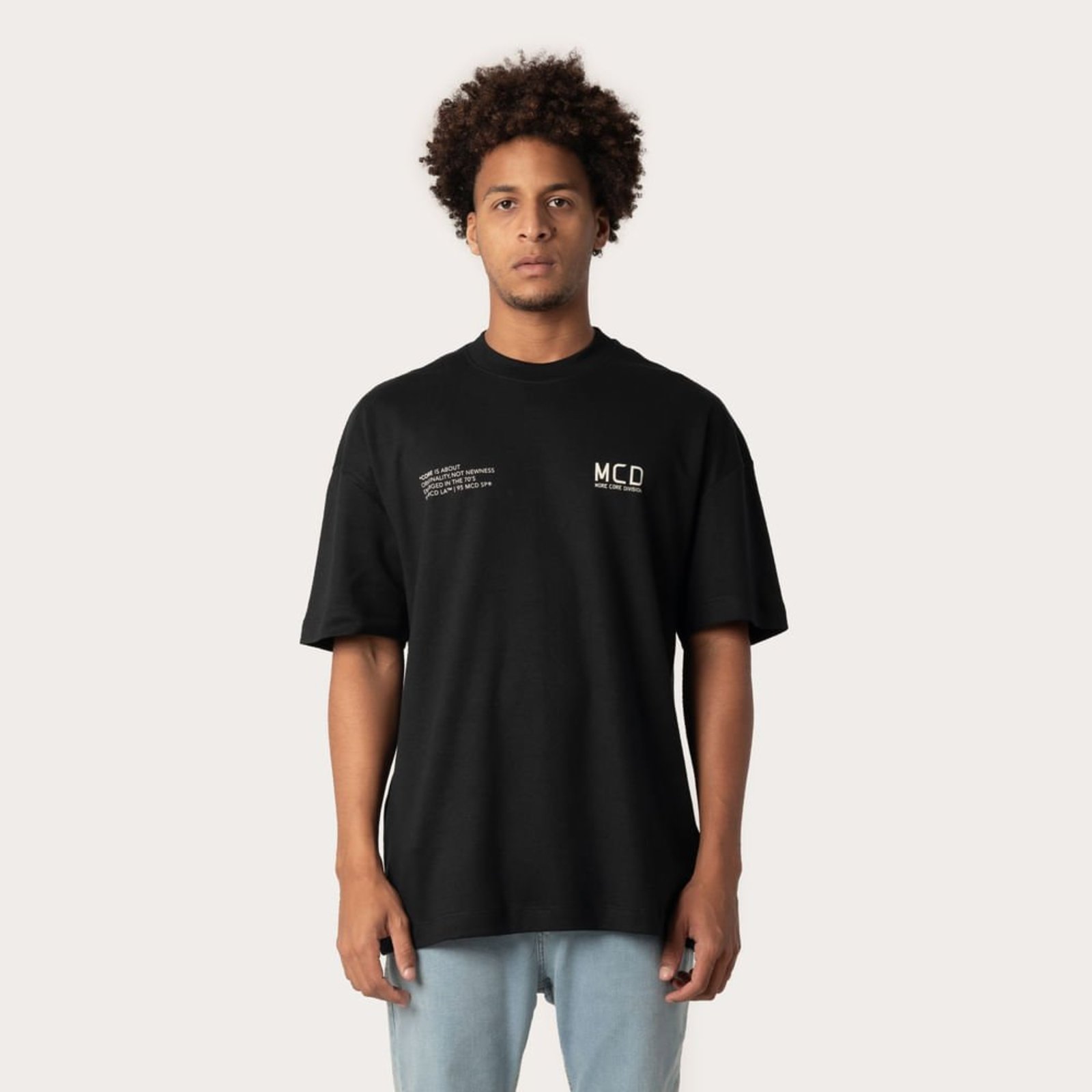 T-Shirt Mcd Box Preto