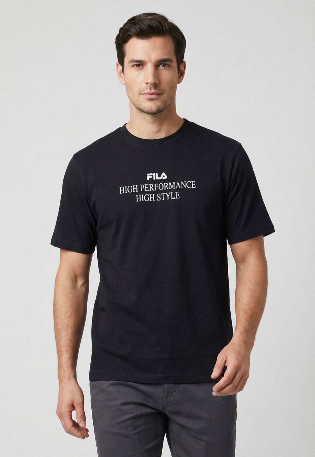Camiseta Masculina Fila Comfort High Style Preta