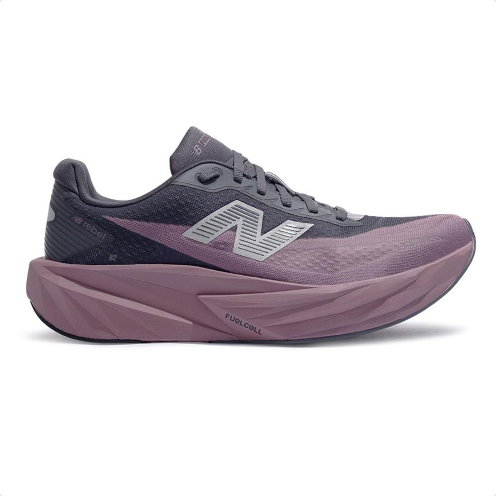 Tenis New Balance Fuelcell Rebel V5 Feminino Cinza