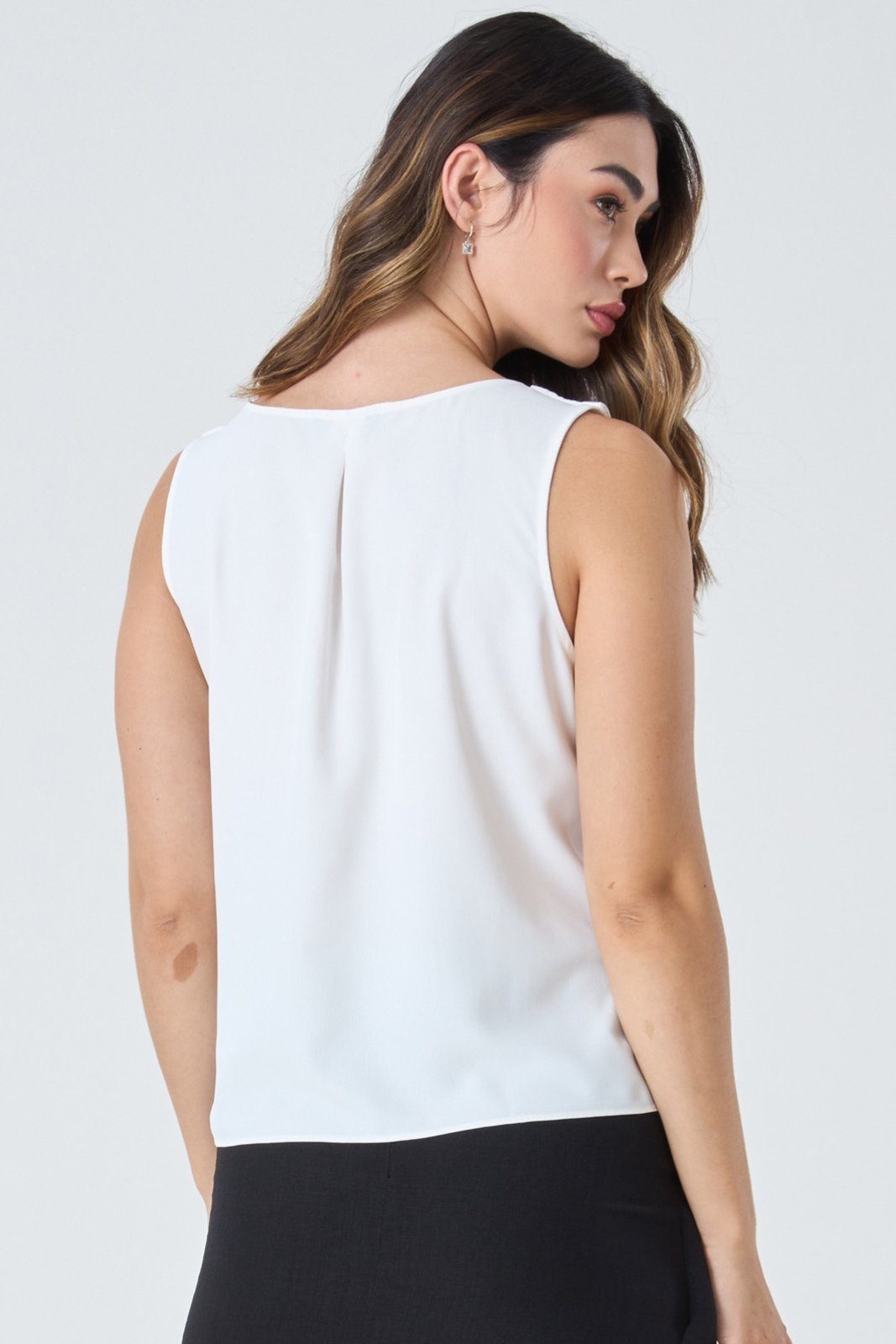 Regata PKS Com Botão Jóia Off White