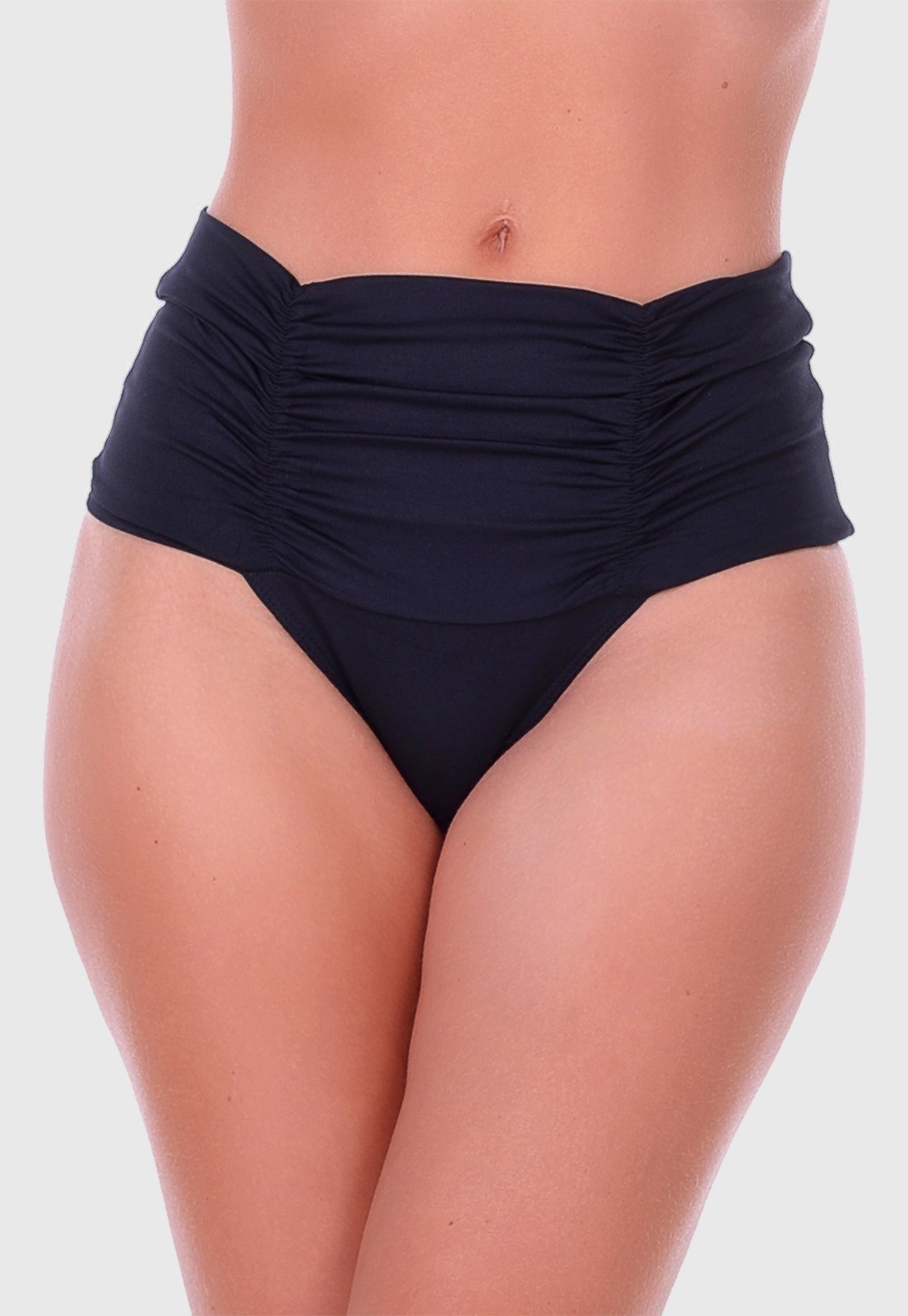 Calcinha Summer Soul Hot Pants Franzida Preta