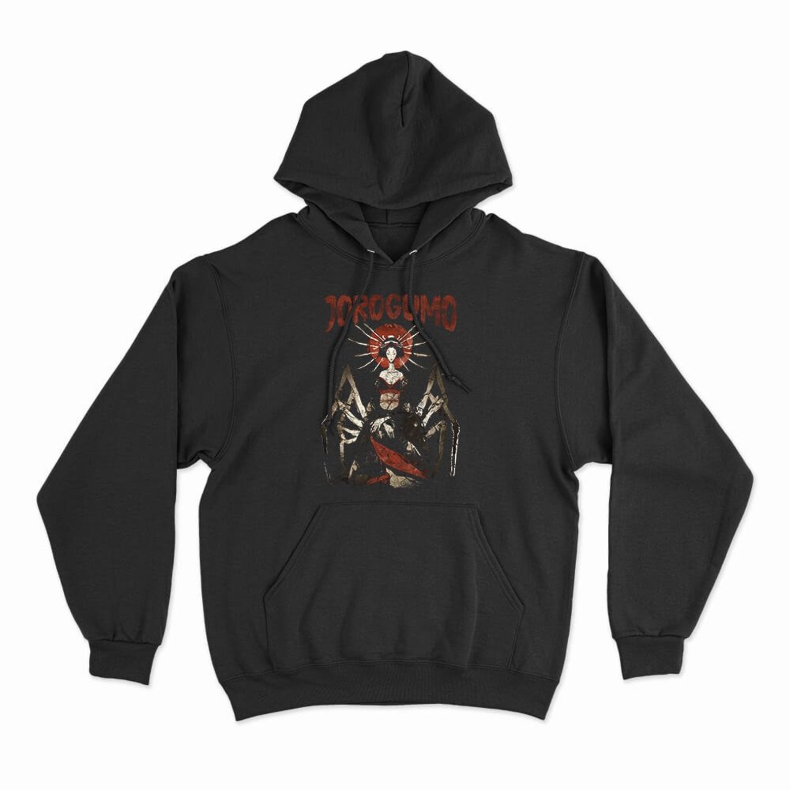 Moletom Com Capuz Jurogumo - Preto - Casual - Studio Geek