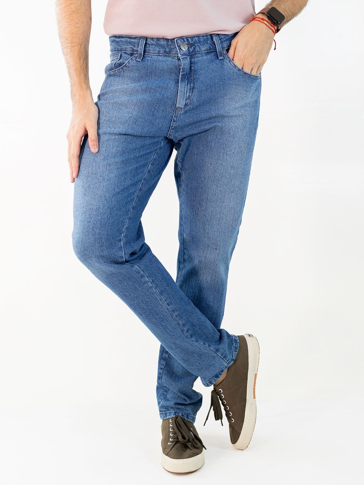 Calça Masculina Jeans Slim Amaciado Algodão Anticorpus