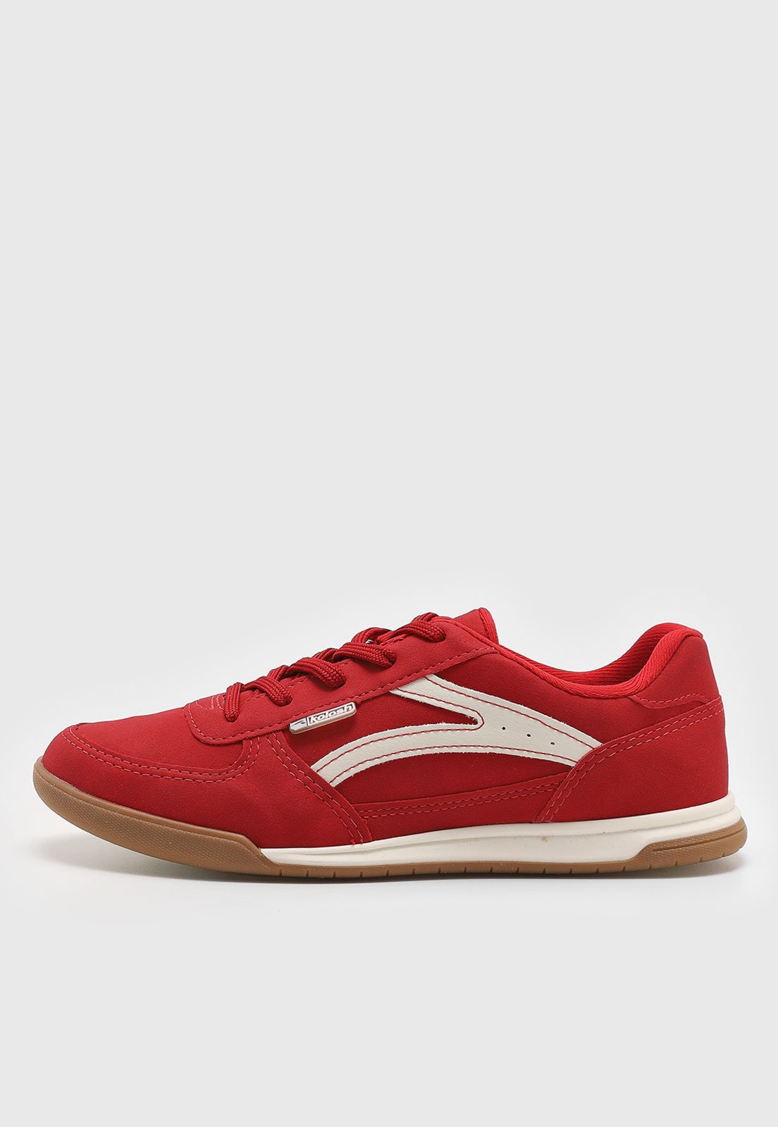 Tênis Feminino Kolosh Cadarço Vermelho
